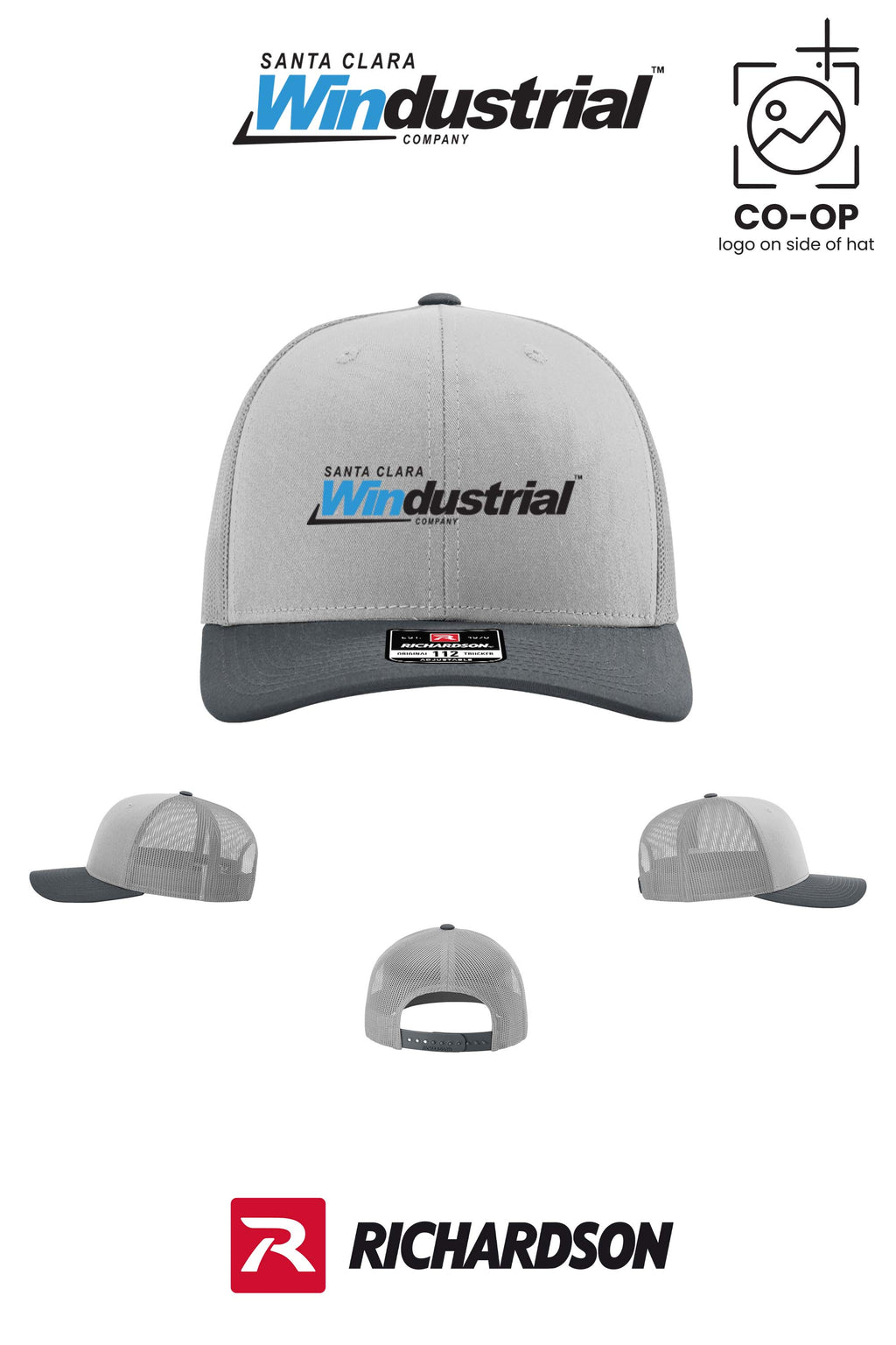 Richardson 112 Trucker Cap - Santa Clara Windustrial