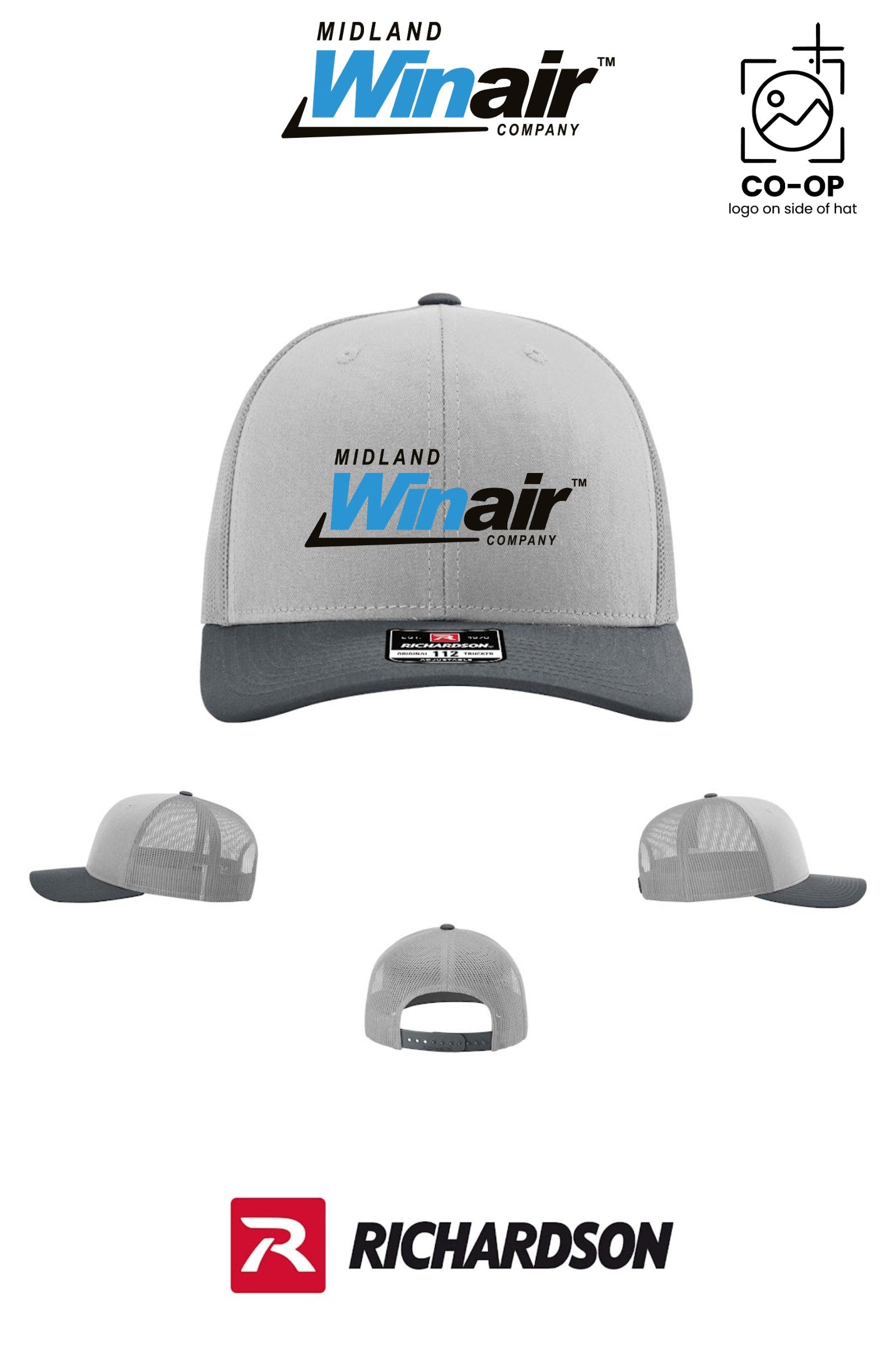 Richardson 112 Trucker Cap - Midland Winair