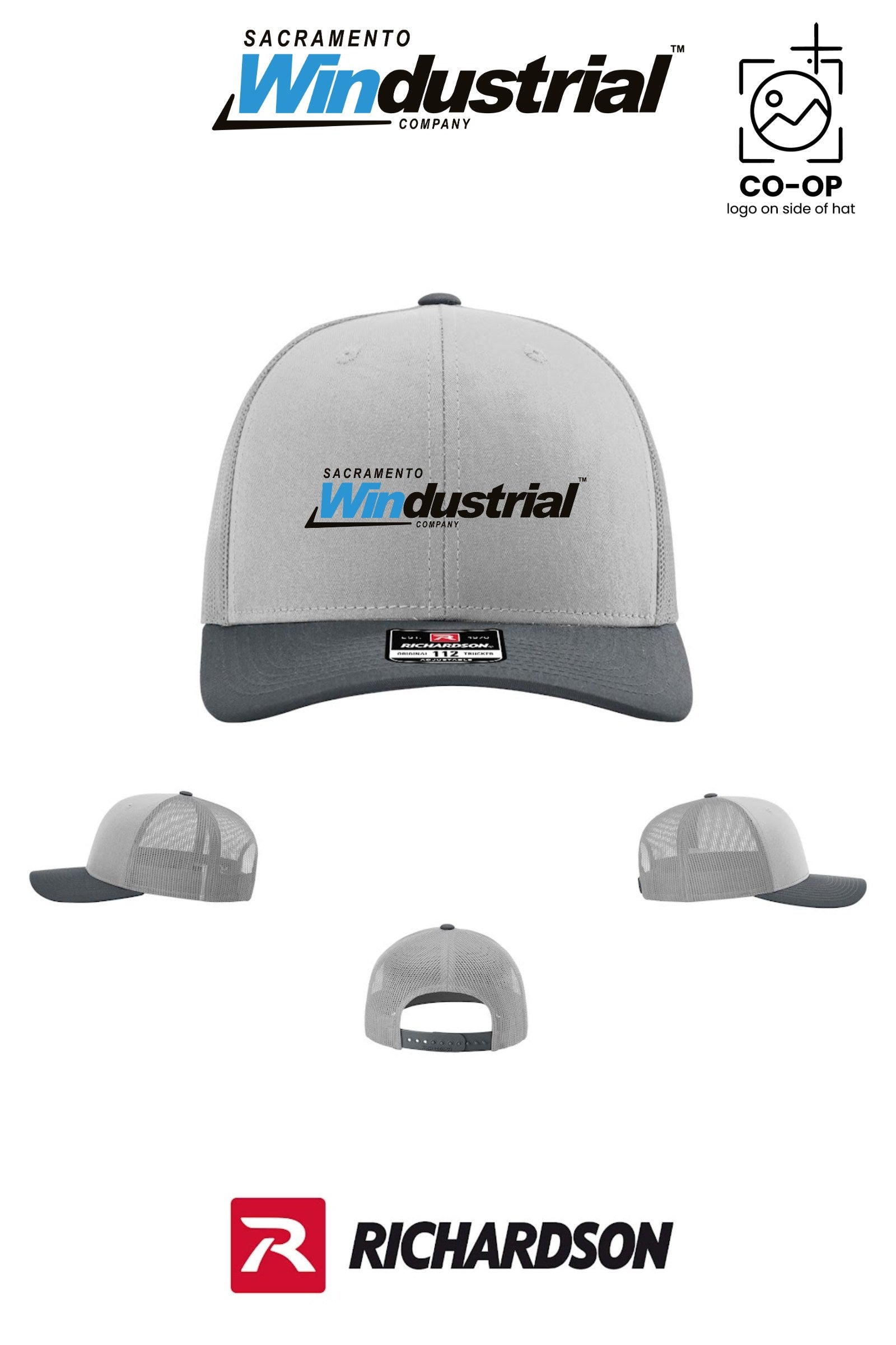 Richardson 112 Trucker Cap - Sacramento Windustrial