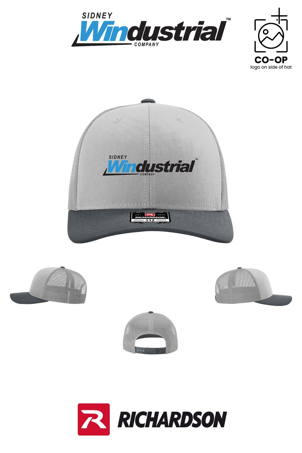 Richardson 112 Trucker Cap - Sidney Windustrial