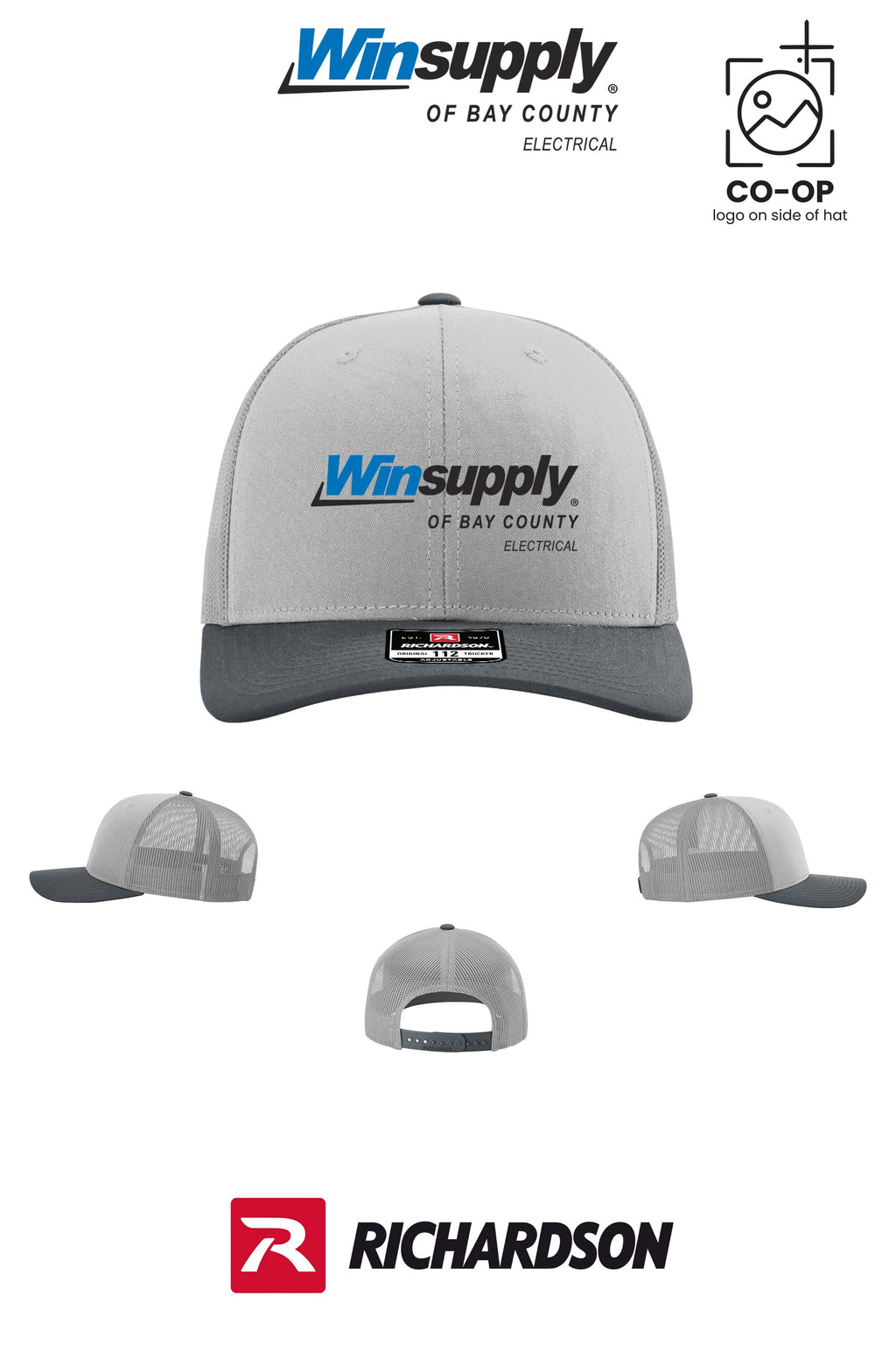 Richardson 112 Trucker Cap - Winsupply Bay County FL