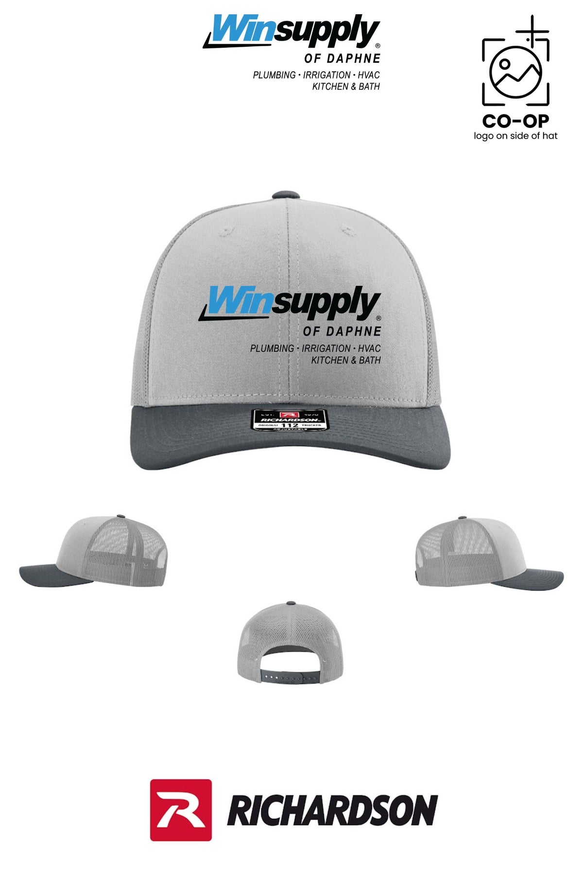 Richardson 112 Trucker Cap - Winsupply of Daphne