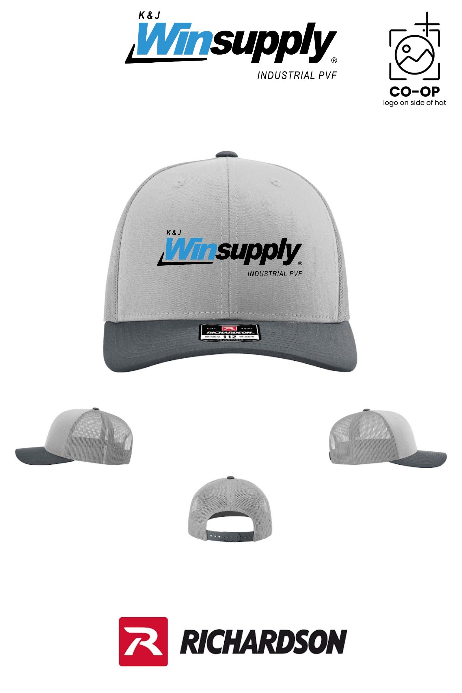 Richardson 112 Trucker Cap - K & J Winsupply, Industrial PVF