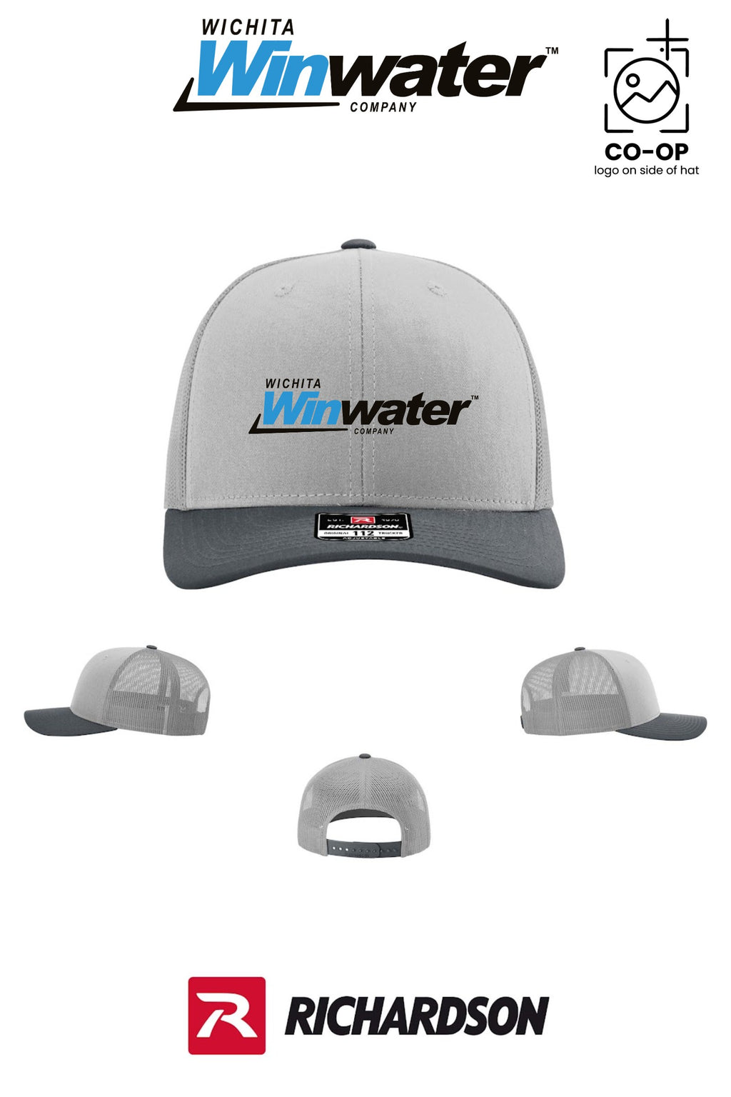 Richardson 112 Trucker Cap - Wichita Winwater