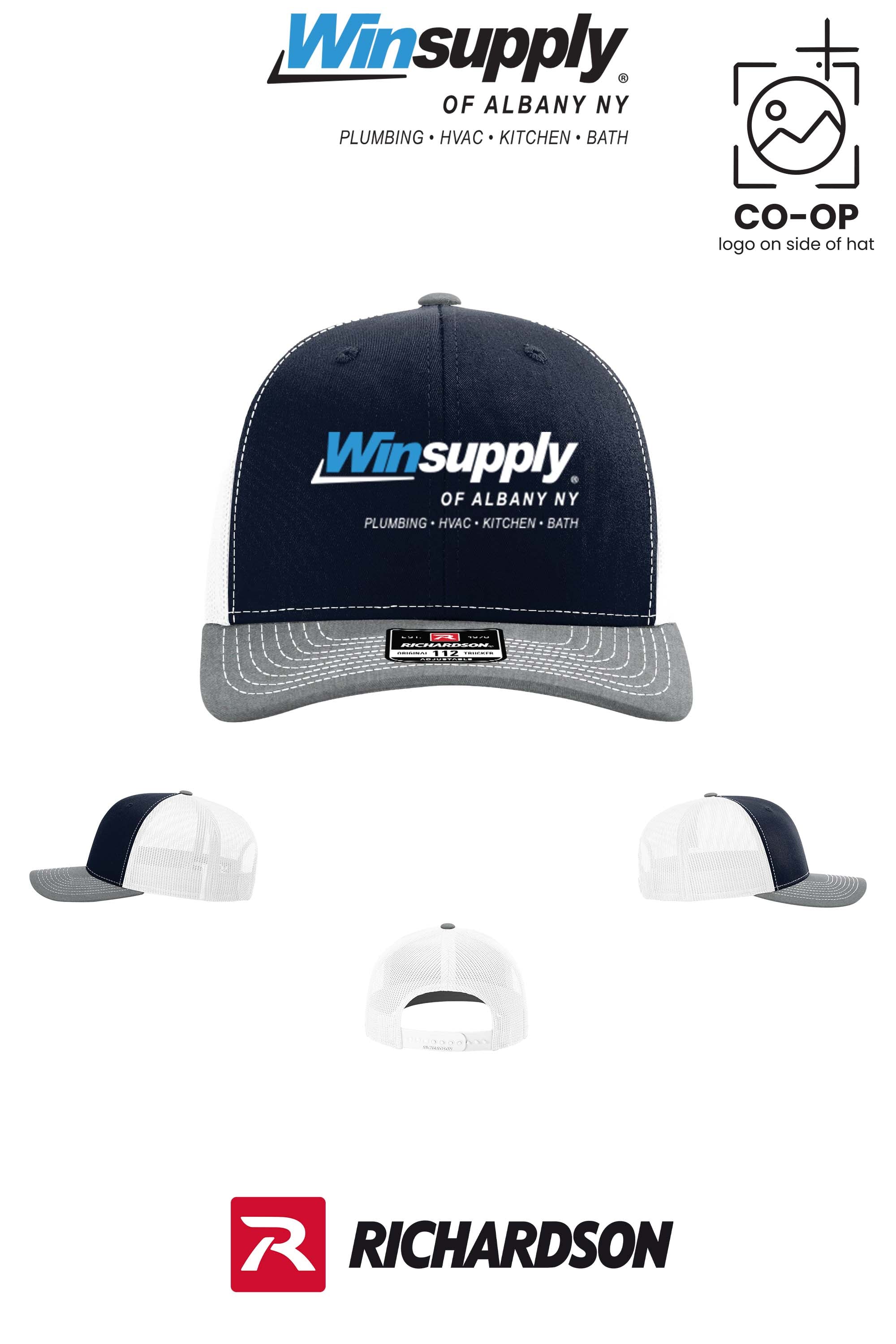 Richardson 112 Trucker Cap - Winsupply of Albany NY