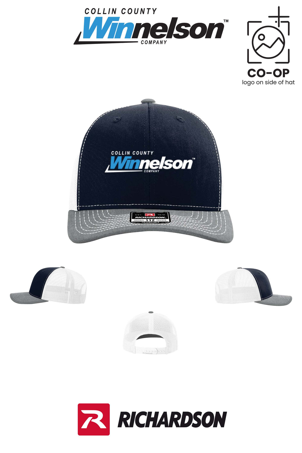 Richardson 112 Trucker Cap - Collin County Winnelson