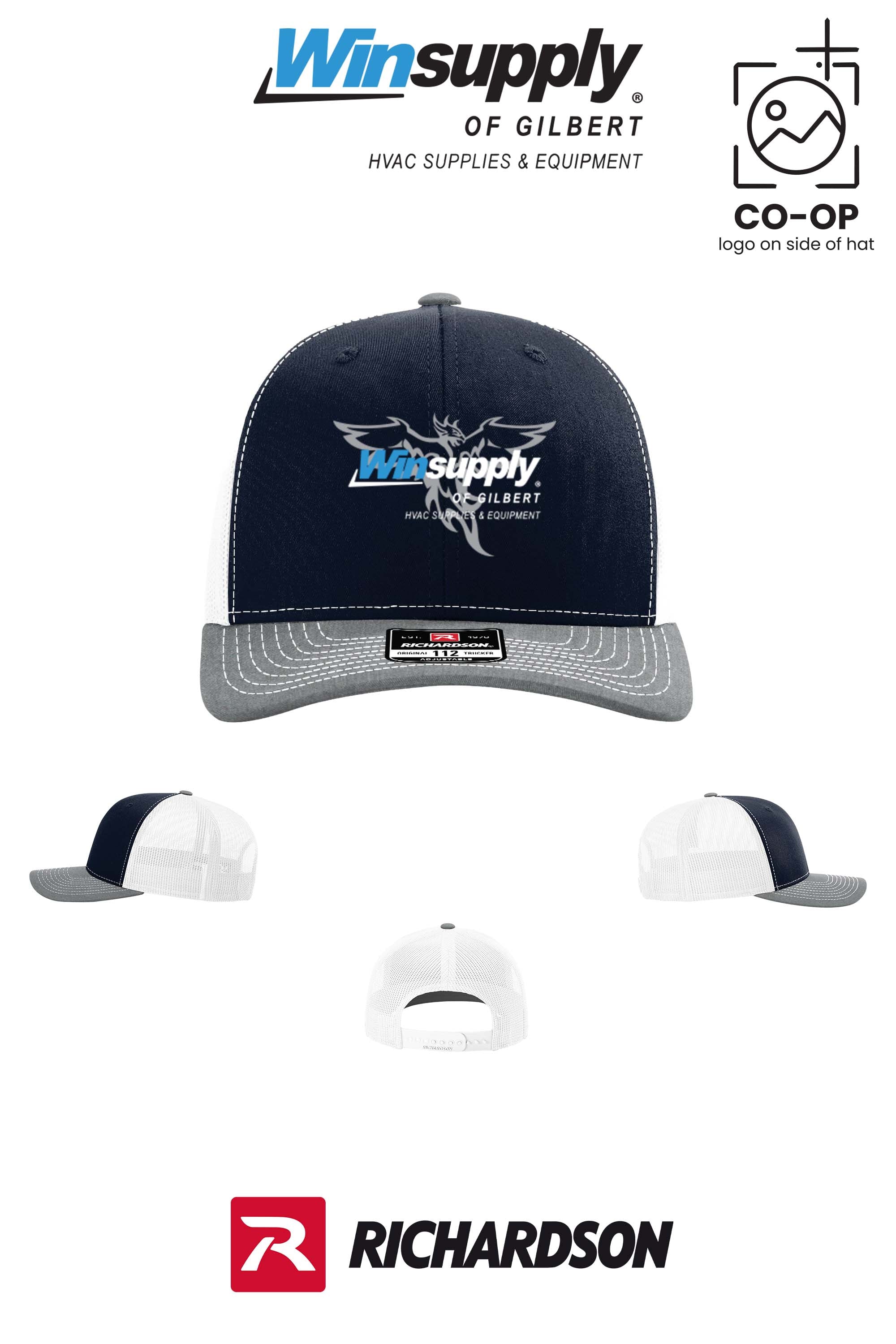 Richardson 112 Trucker Cap - Winsupply of Gilbert