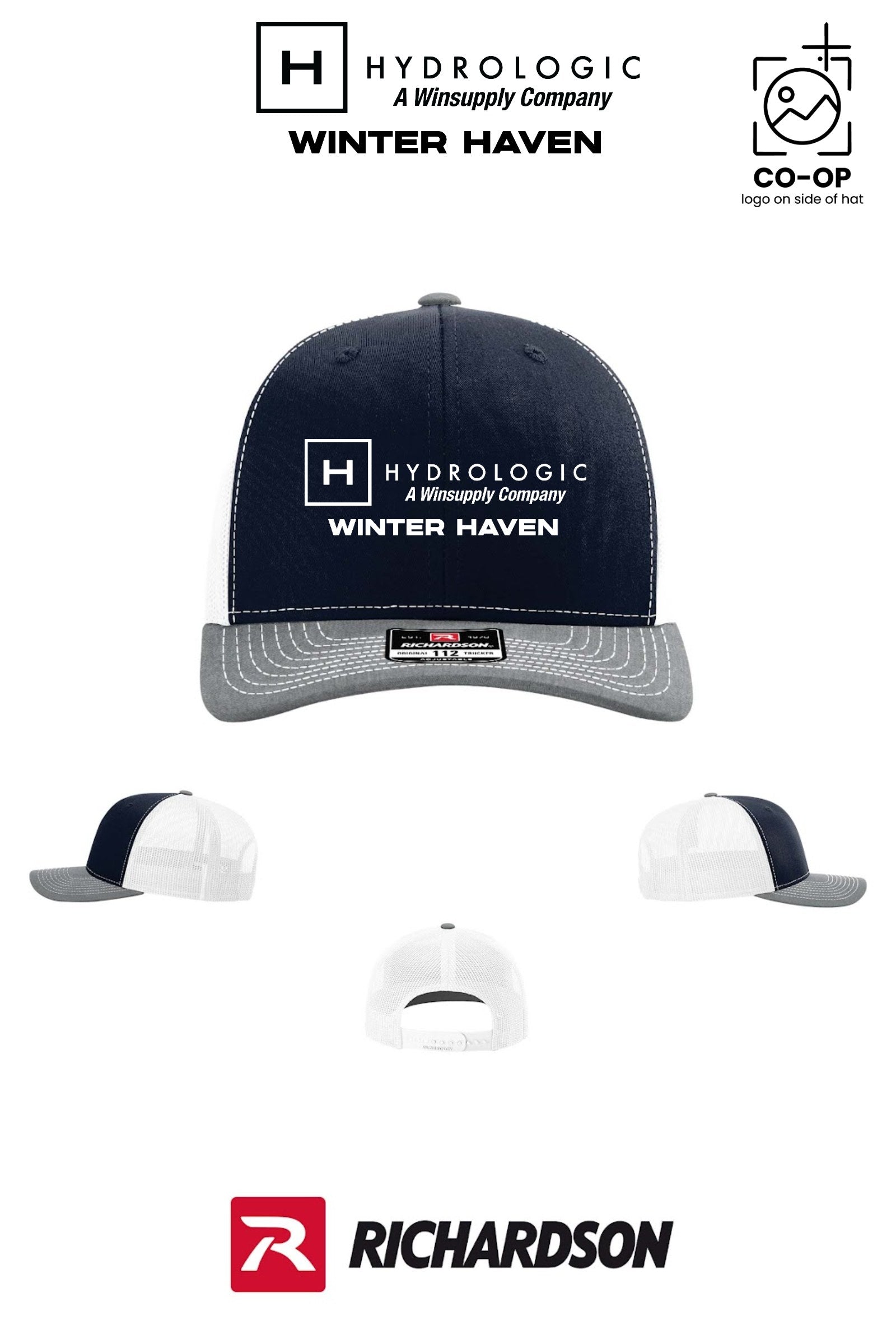 Richardson 112 Trucker Cap - Winsupply of Winter Haven