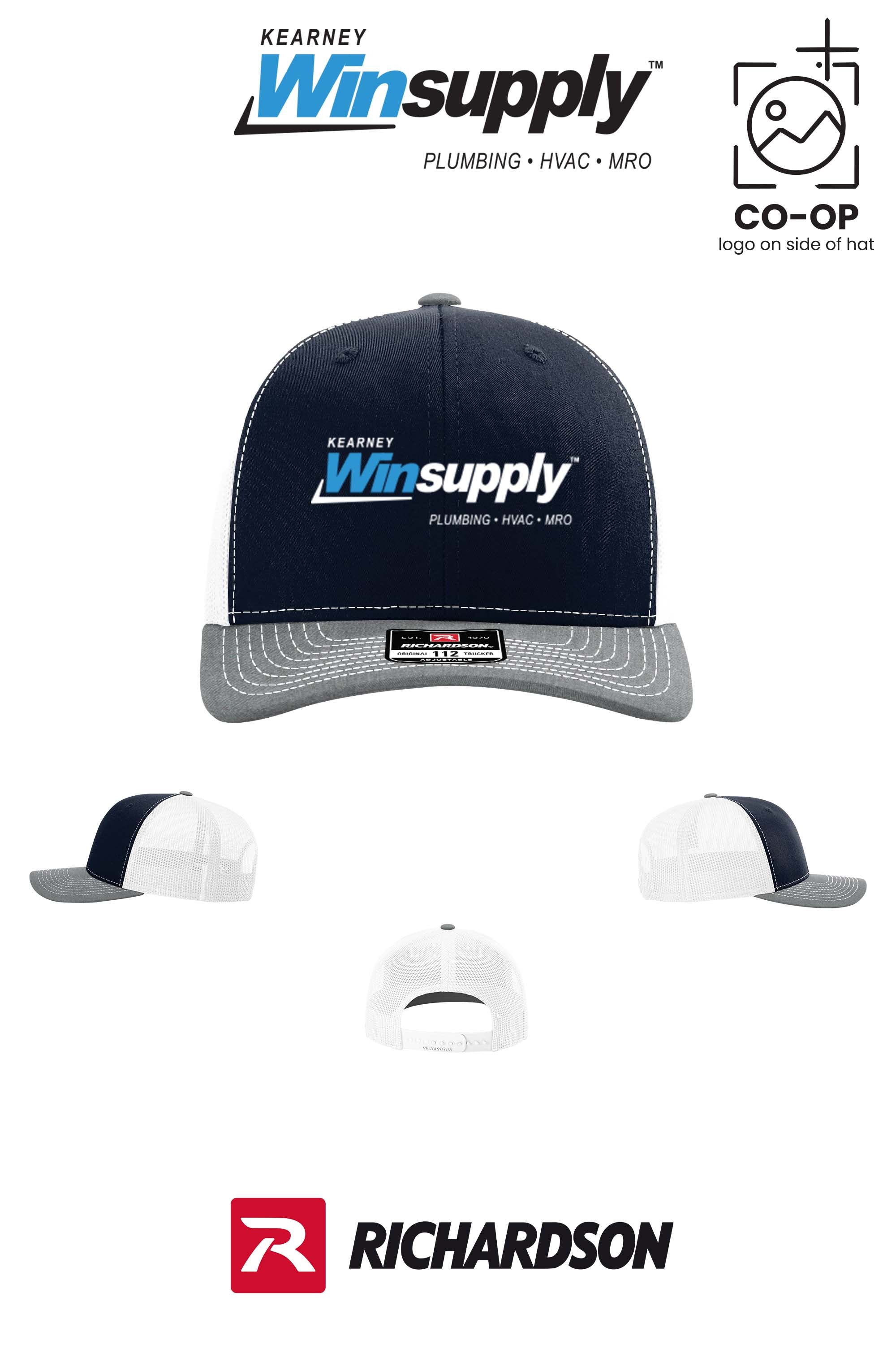Richardson 112 Trucker Cap - Kearney Winsupply