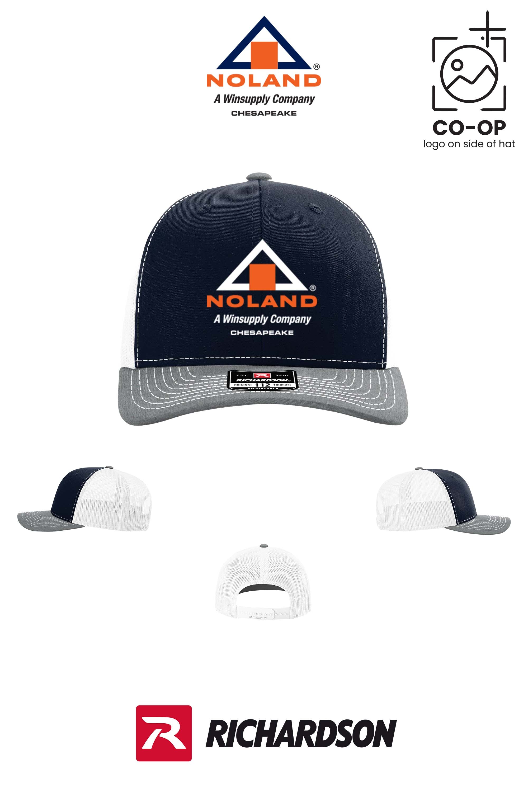 Richardson 112 Trucker Cap - Noland Company Chesapeake