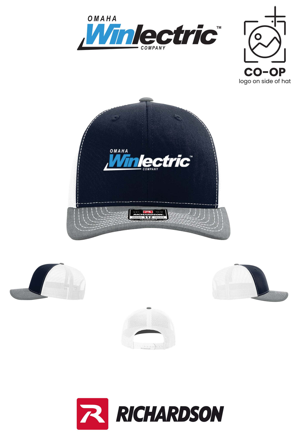 Richardson 112 Trucker Cap - Omaha Winlectric