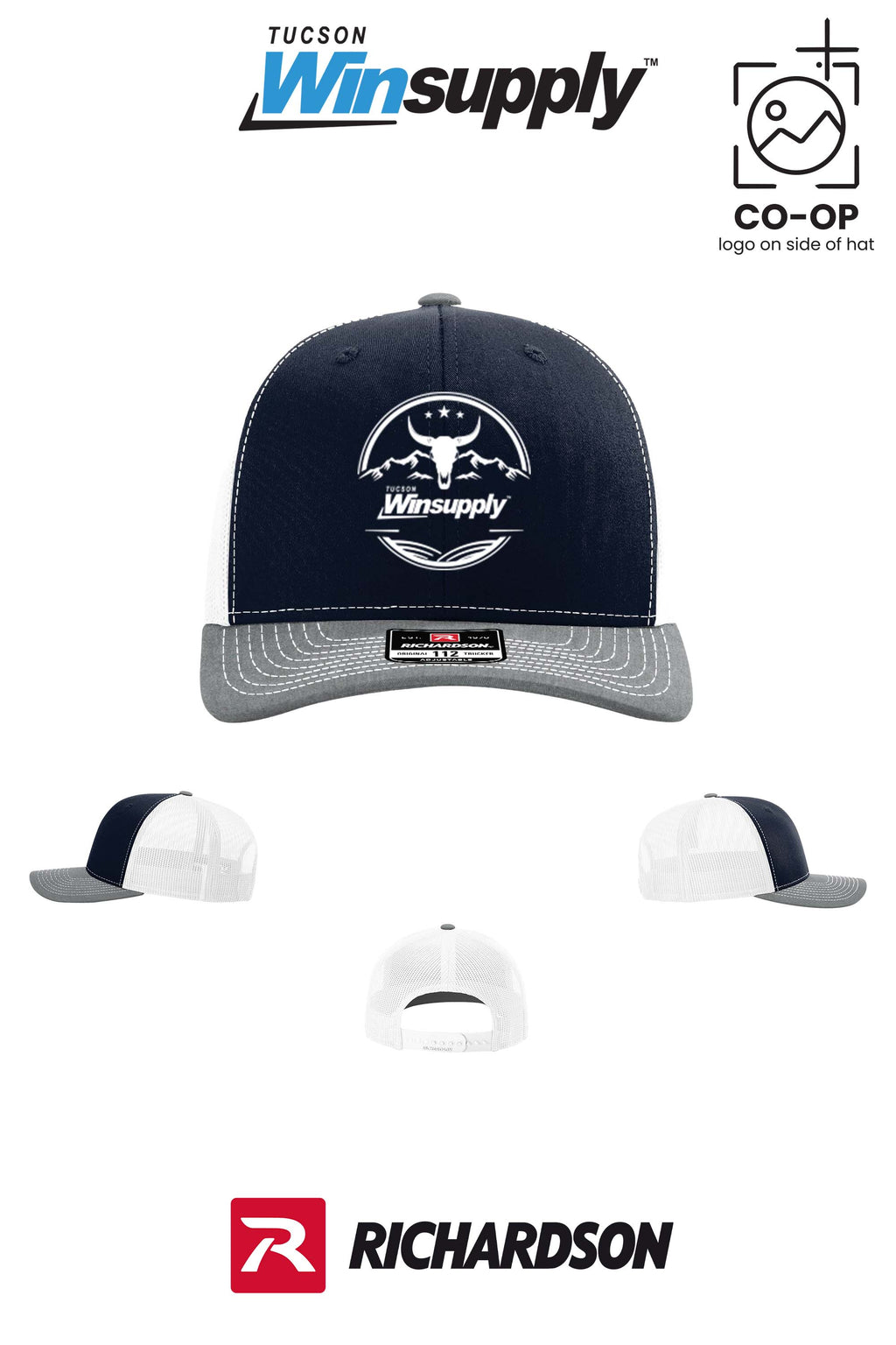 Richardson 112 Trucker Cap - Winsupply Tucson AZ