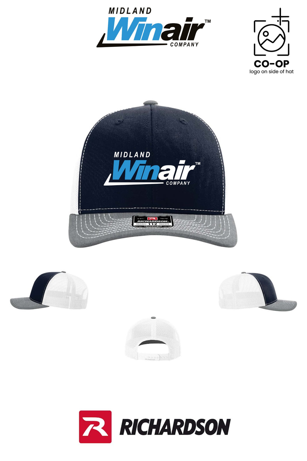 Richardson 112 Trucker Cap - Midland Winair