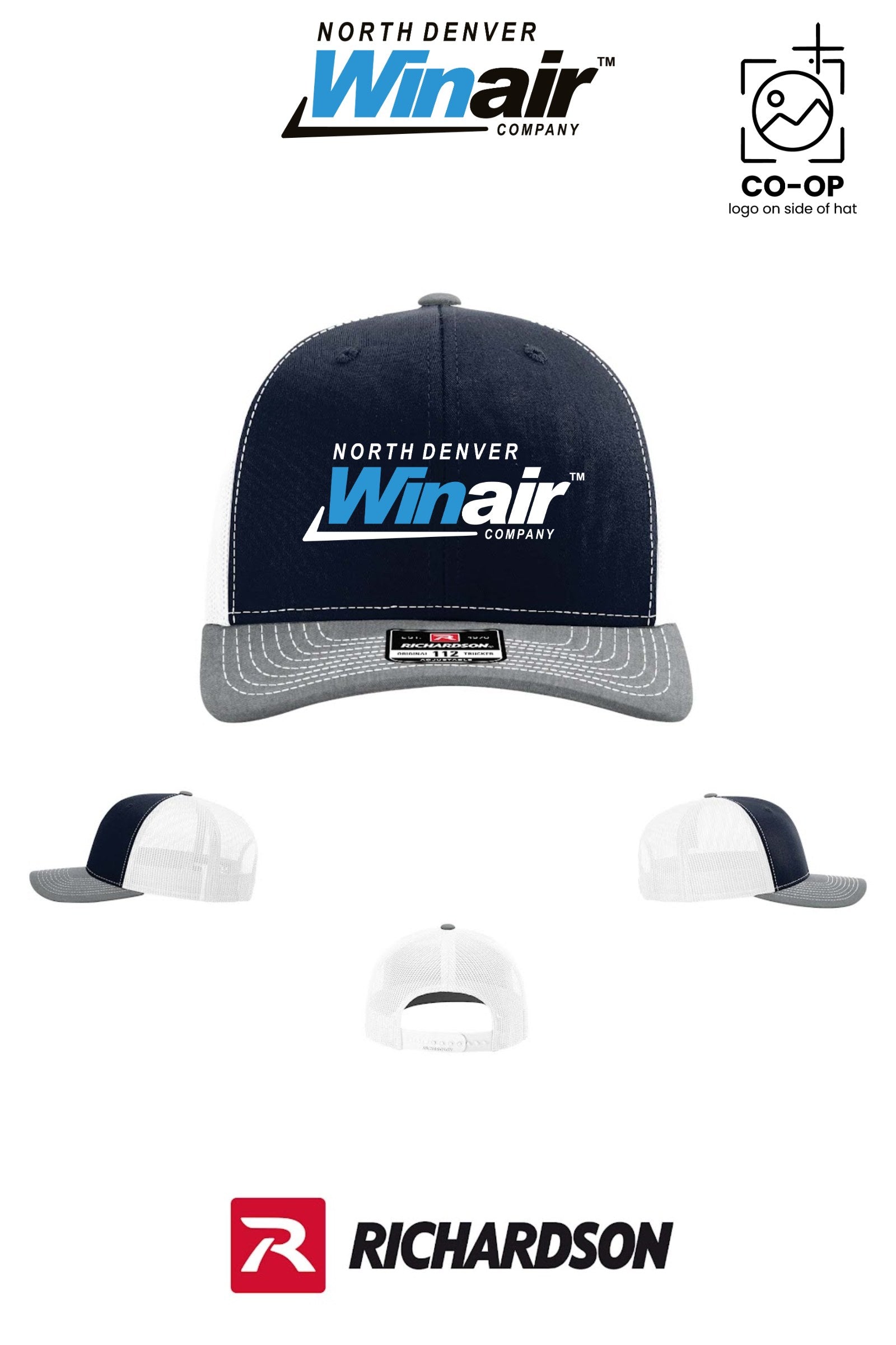 Richardson 112 Trucker Cap - North Denver Winair