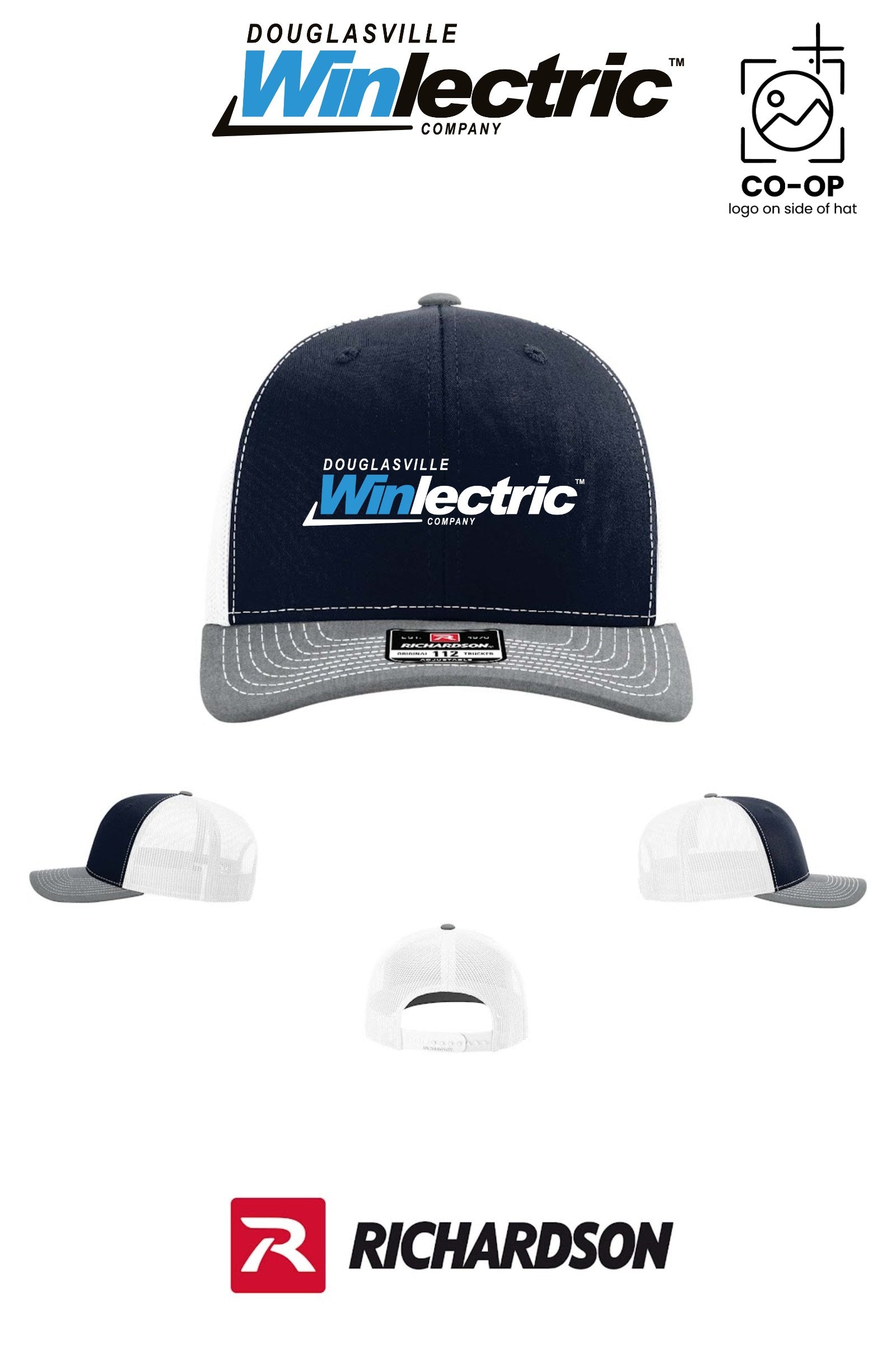 Richardson 112 Trucker Cap - Douglasville Winlectric