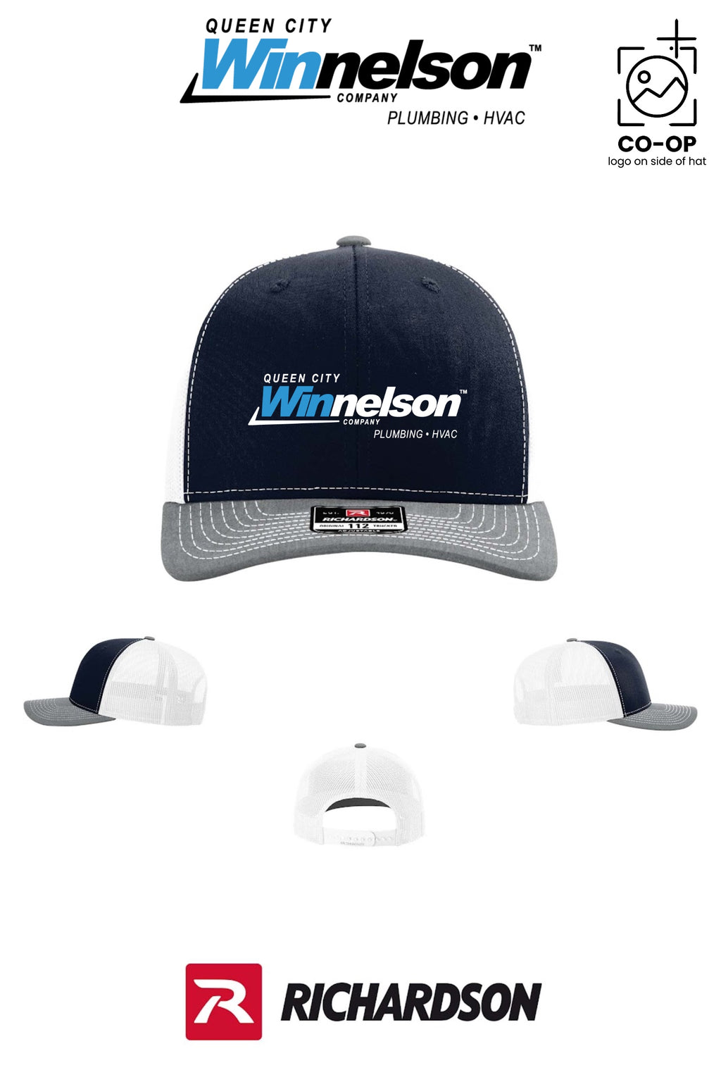 Richardson 112 Trucker Cap - Queen City Winnelson