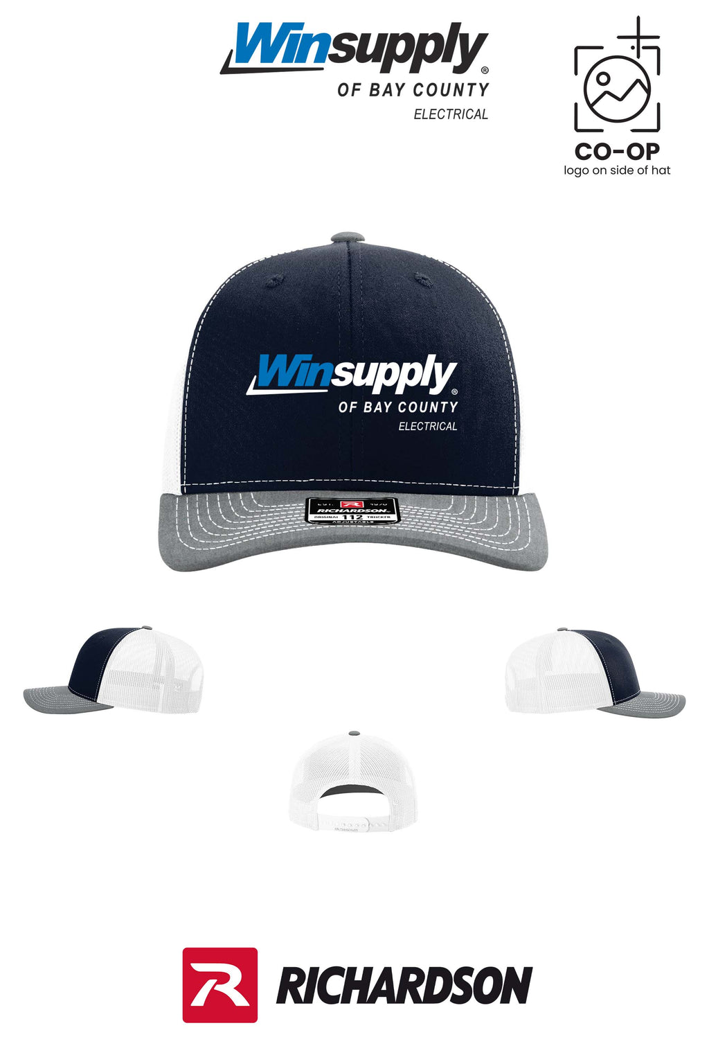 Richardson 112 Trucker Cap - Winsupply Bay County FL