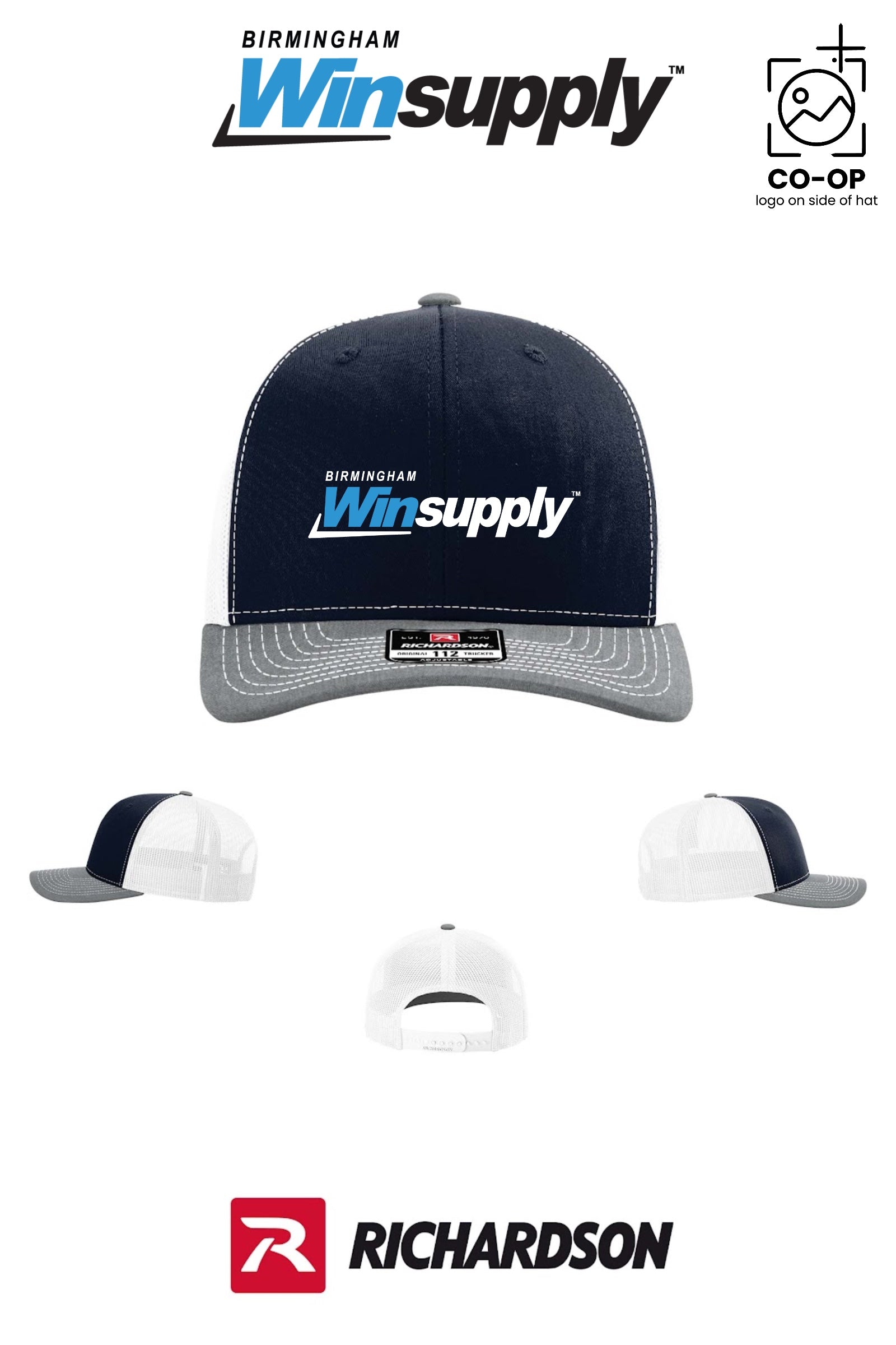 Richardson 112 Trucker Cap - Birmingham Winsupply