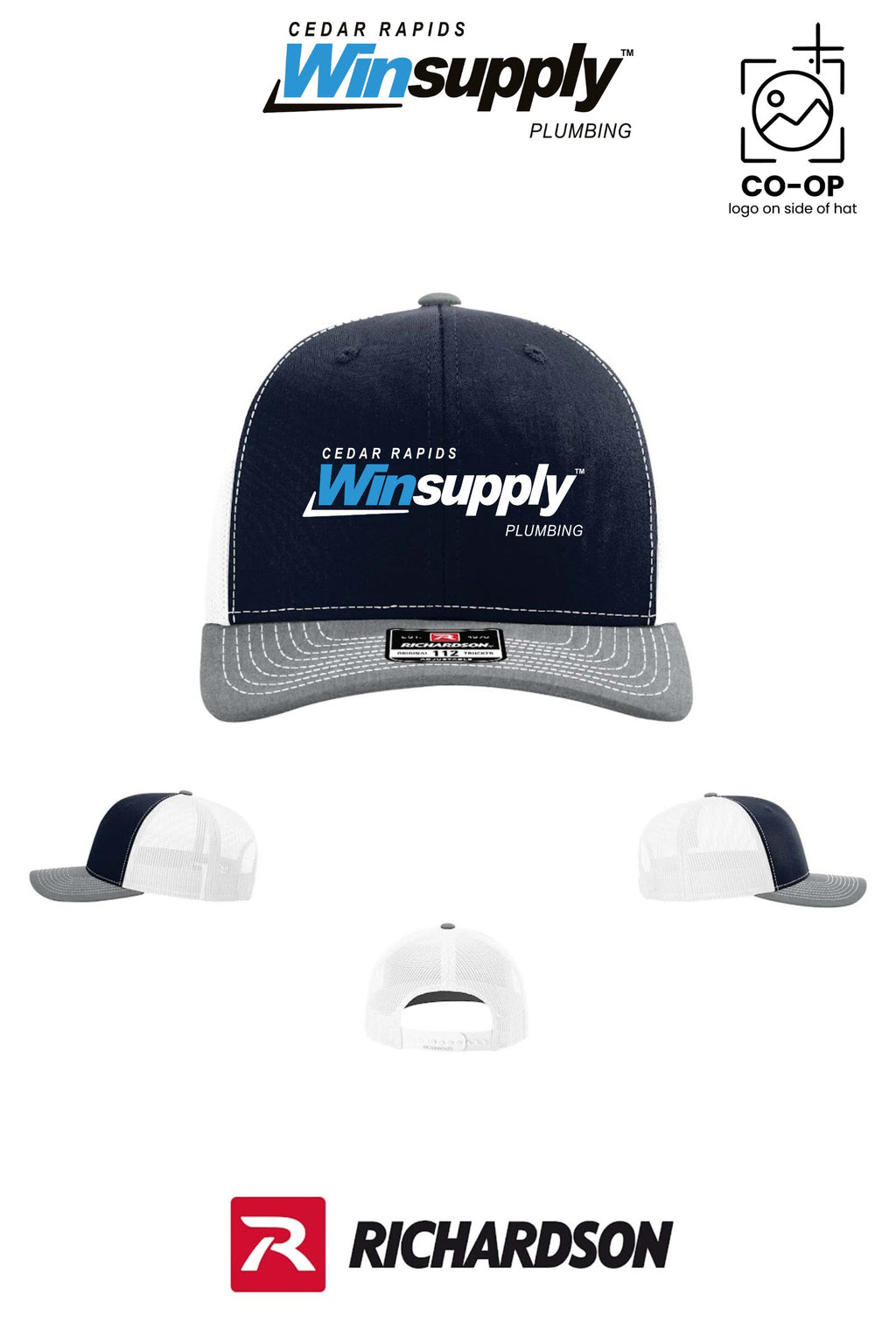 Richardson 112 Trucker Cap - Cedar Rapids Winsupply