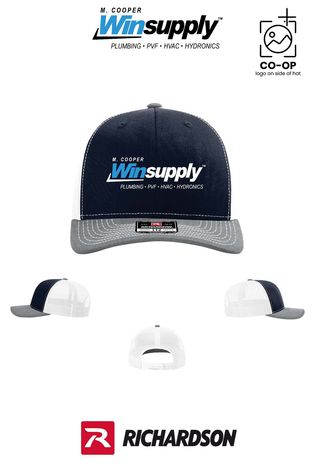Richardson 112 Trucker Cap - M. Cooper Winsupply Co.