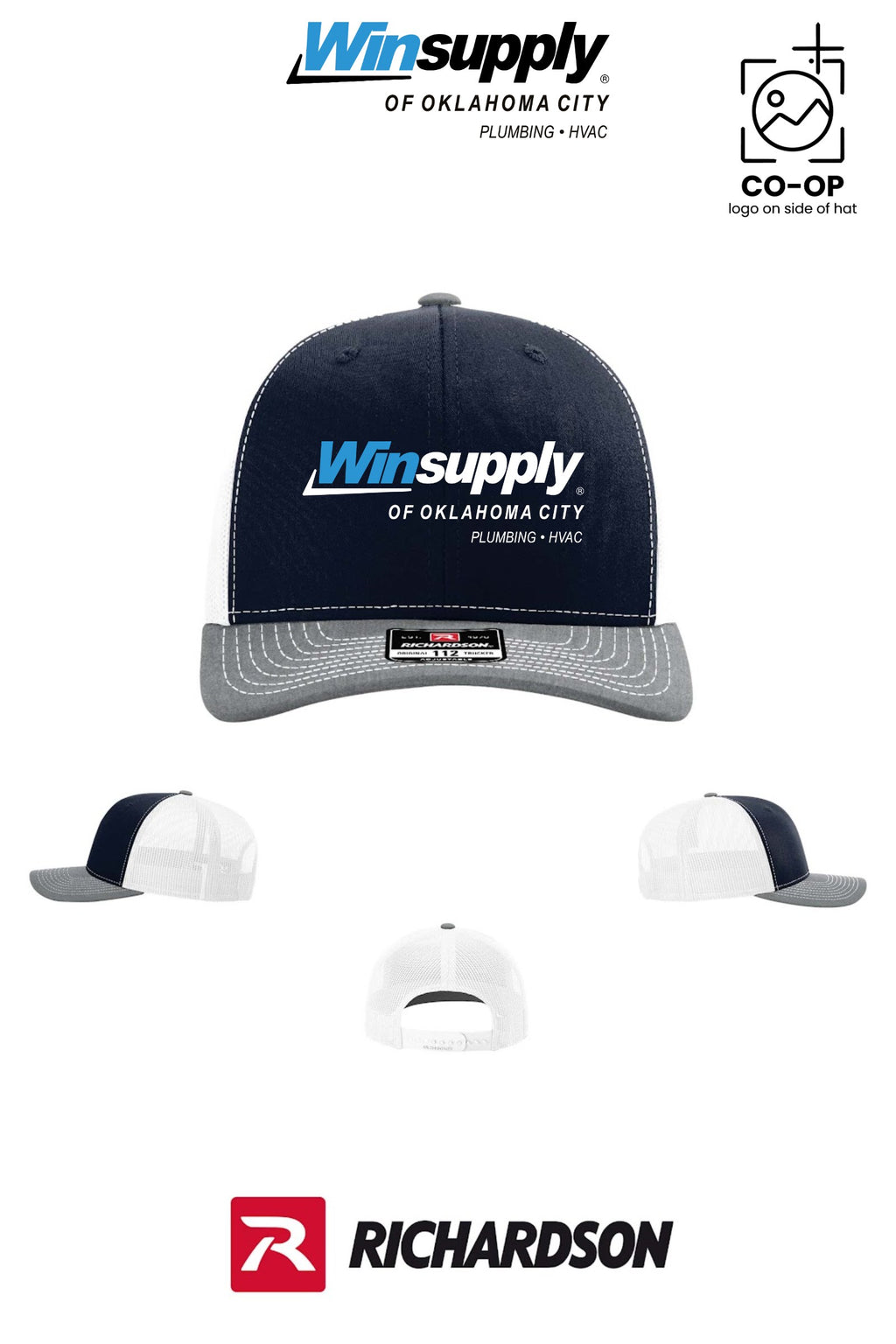 Richardson 112 Trucker Cap - Winsupply of Oklahoma City