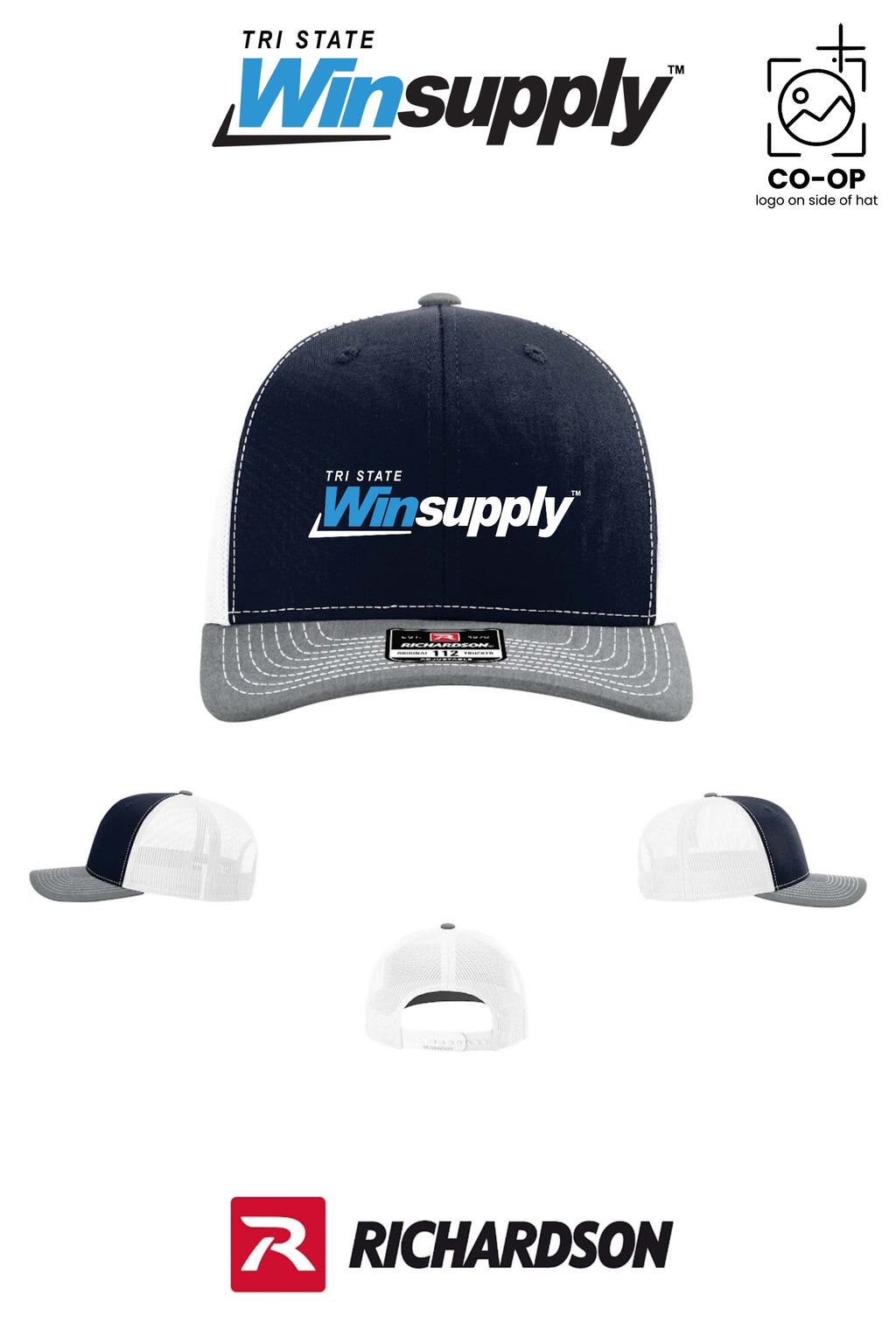 Richardson 112 Trucker Cap - Tri-State Winsupply