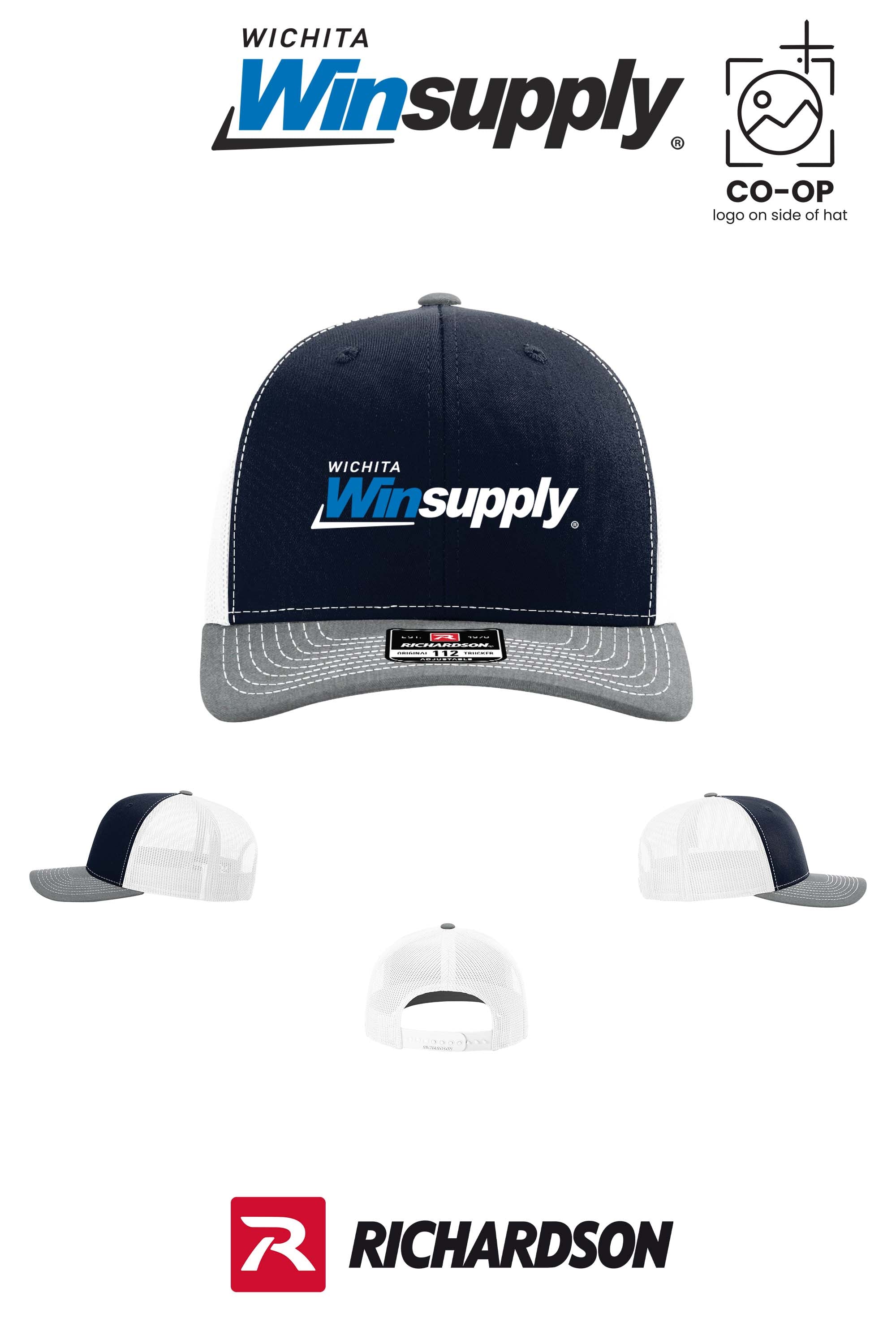 Richardson 112 Trucker Cap - Wichita Winsupply
