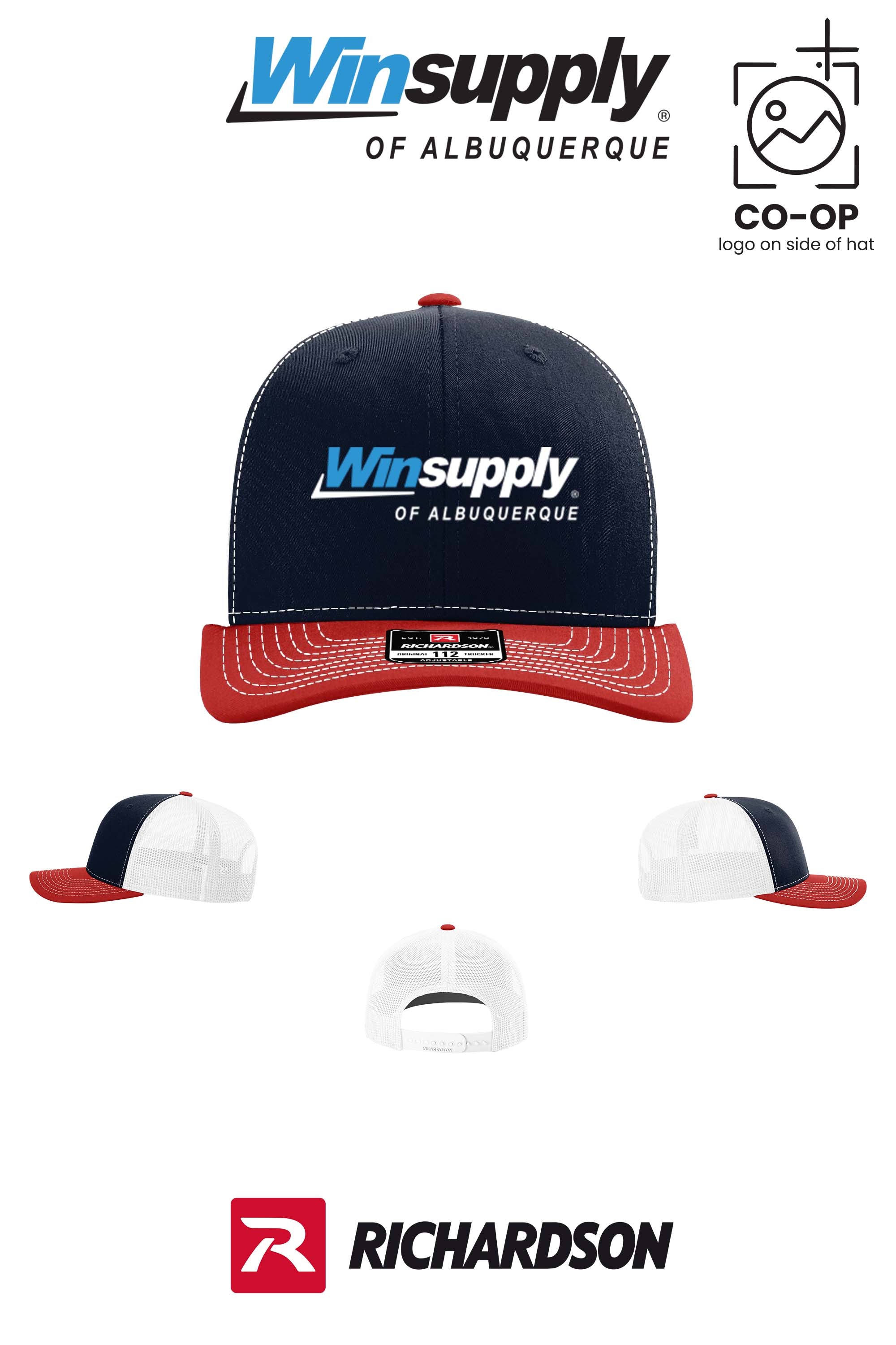 Richardson 112 Trucker Cap - Winsupply of Albuquerque