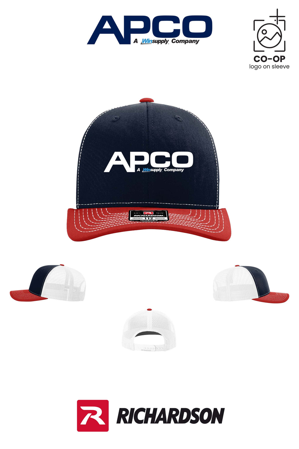 Richardson 112 Trucker Cap - APCO Supply - Indianapolis