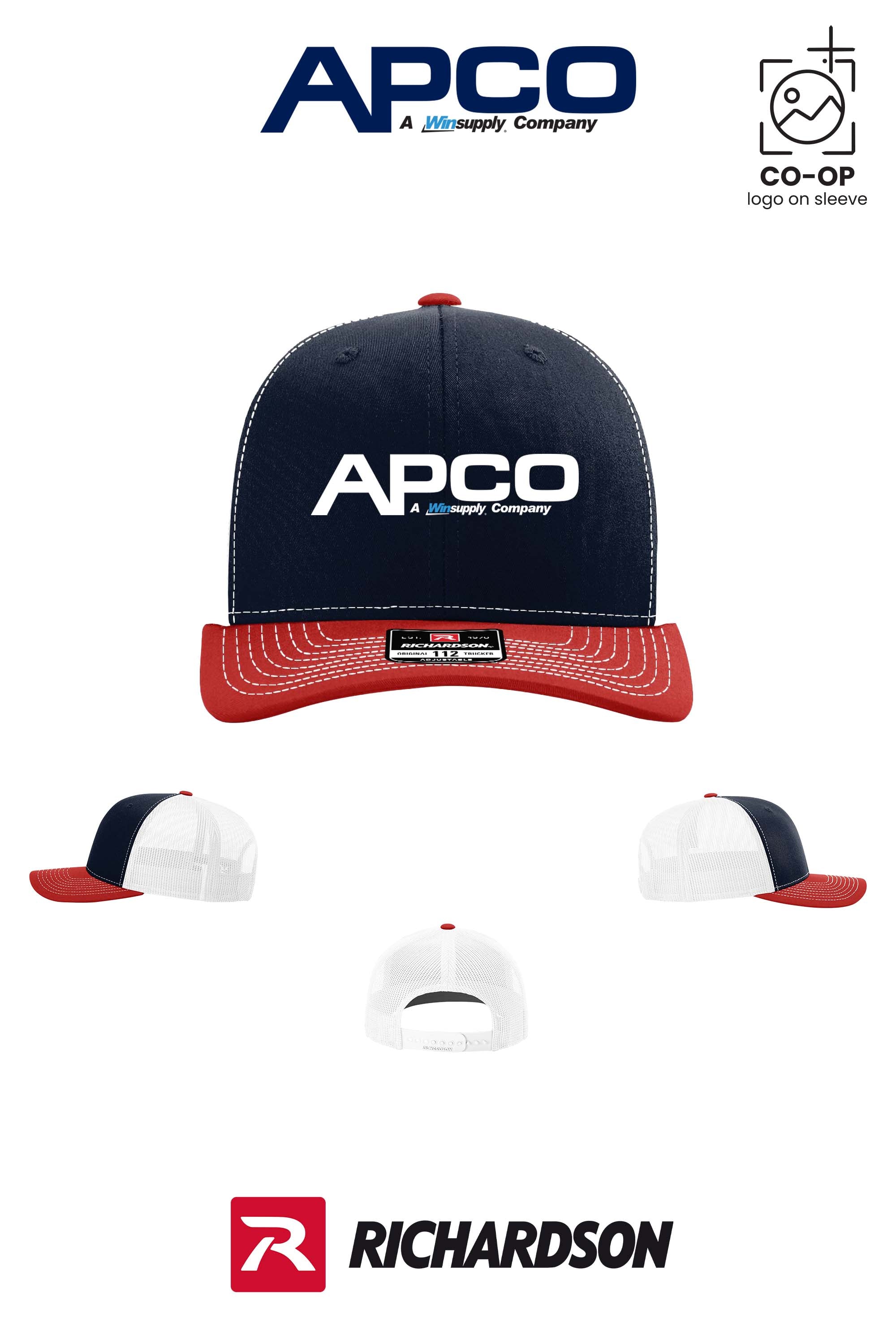 Richardson 112 Trucker Cap - APCO Supply - Indianapolis