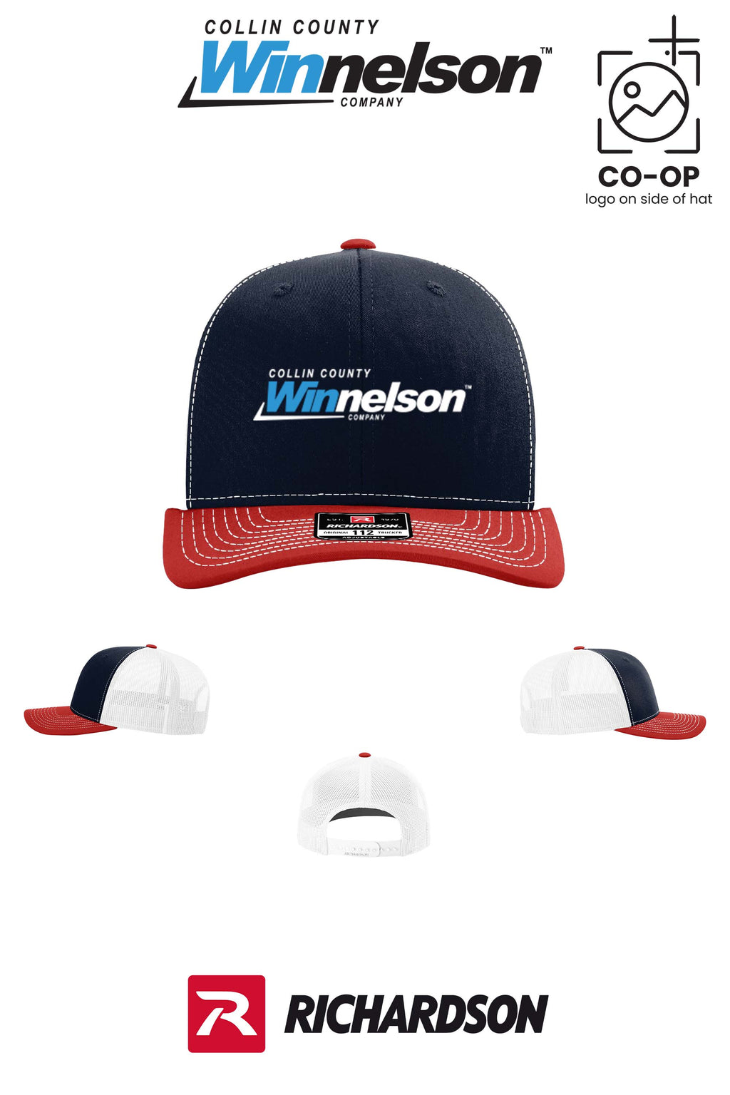 Richardson 112 Trucker Cap - Collin County Winnelson
