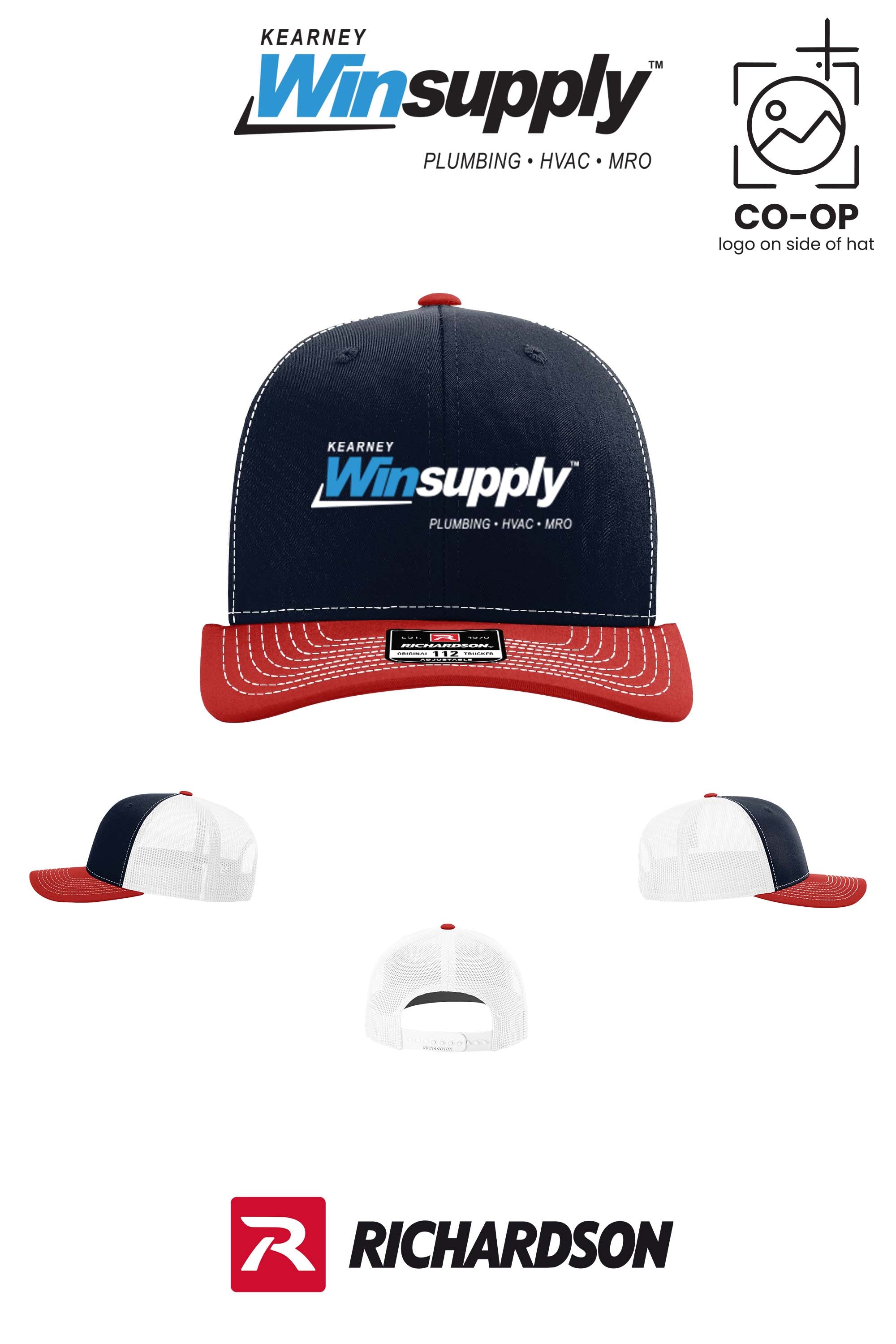 Richardson 112 Trucker Cap - Kearney Winsupply