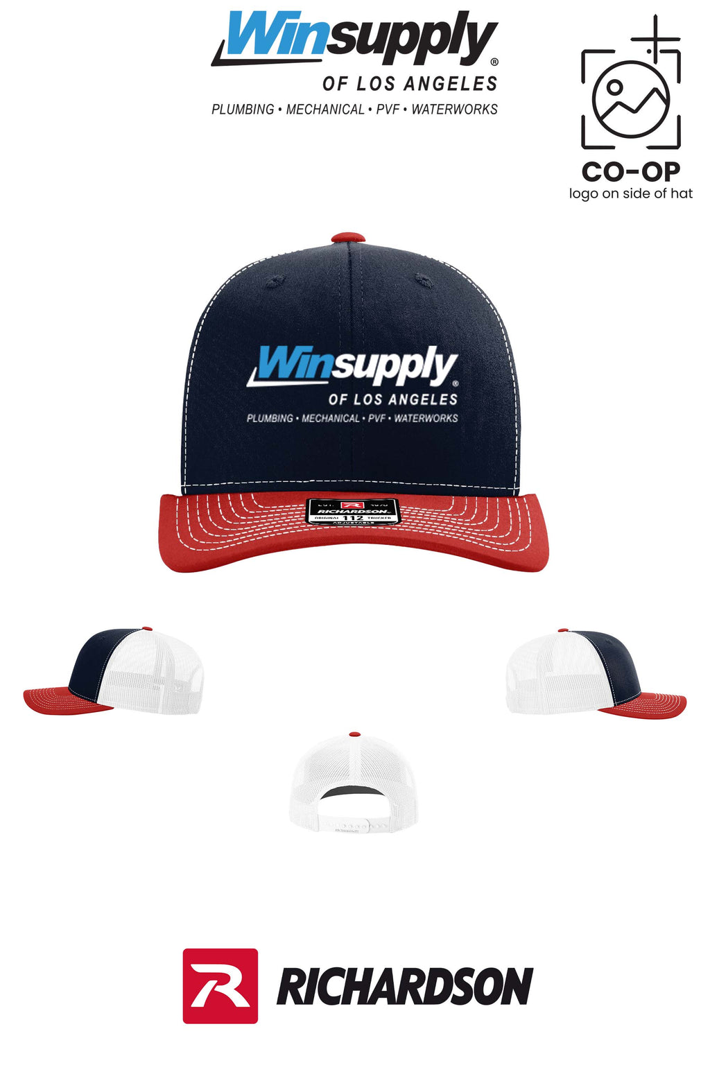 Richardson 112 Trucker Cap - Winsupply of Los Angeles