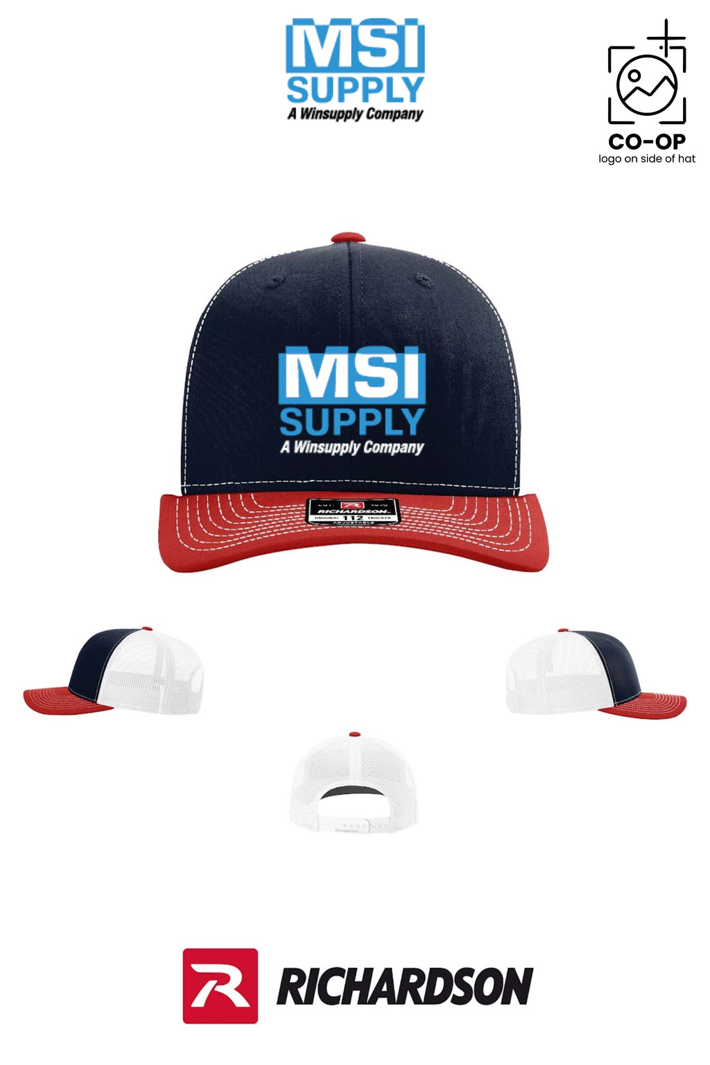 Richardson 112 Trucker Cap - MSI Supply Houston