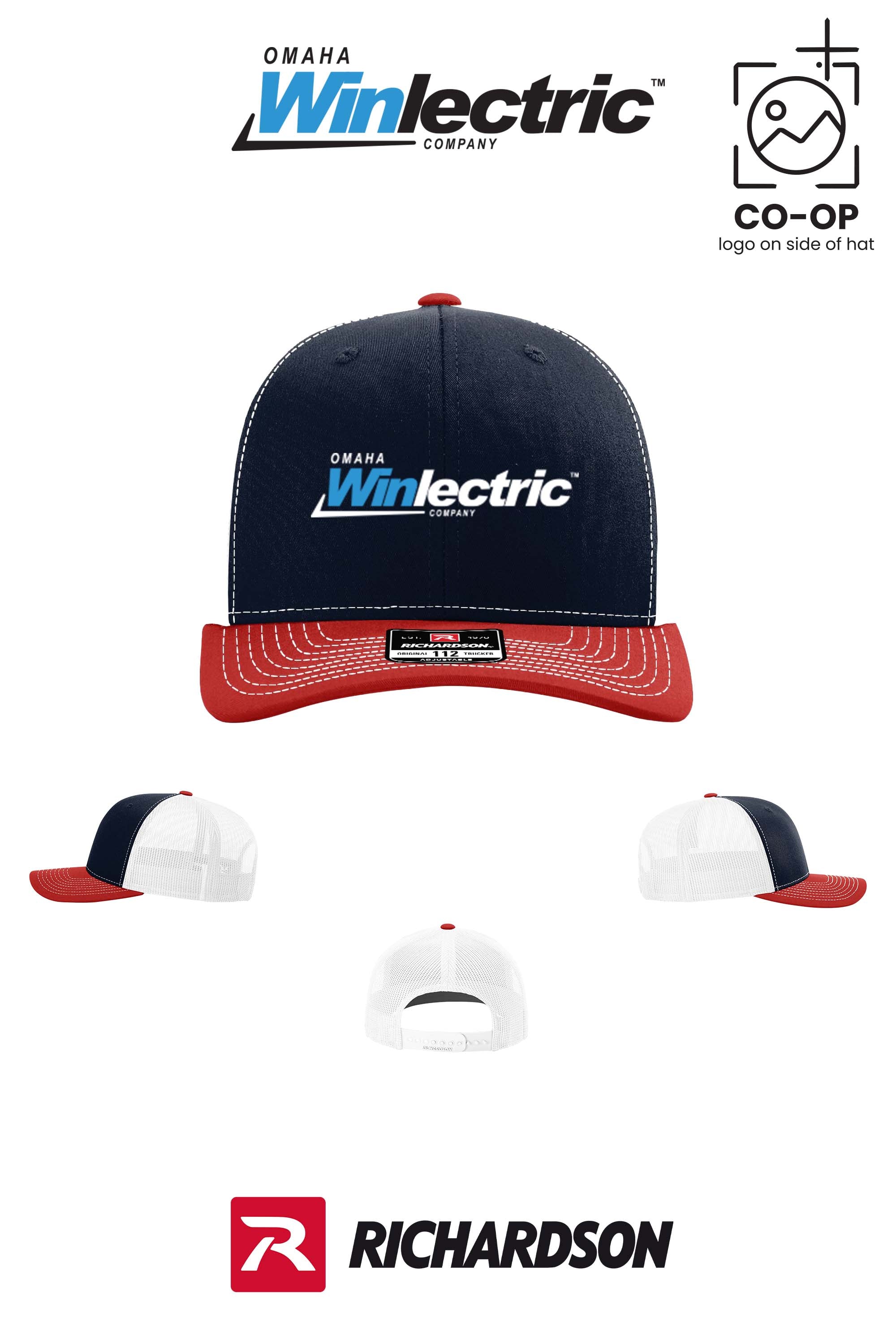 Richardson 112 Trucker Cap - Omaha Winlectric