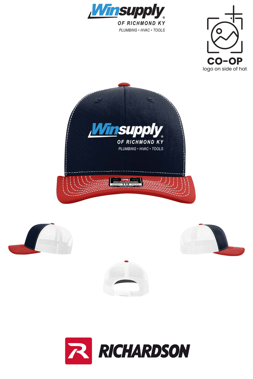 Richardson 112 Trucker Cap - Winsupply of Richmond KY