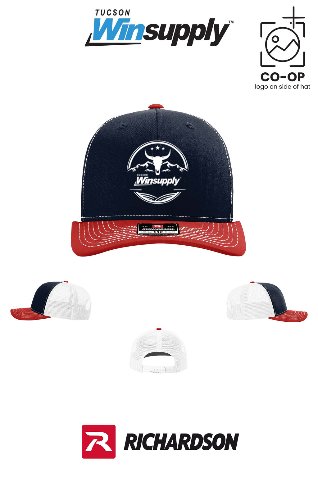 Richardson 112 Trucker Cap - Winsupply Tucson AZ