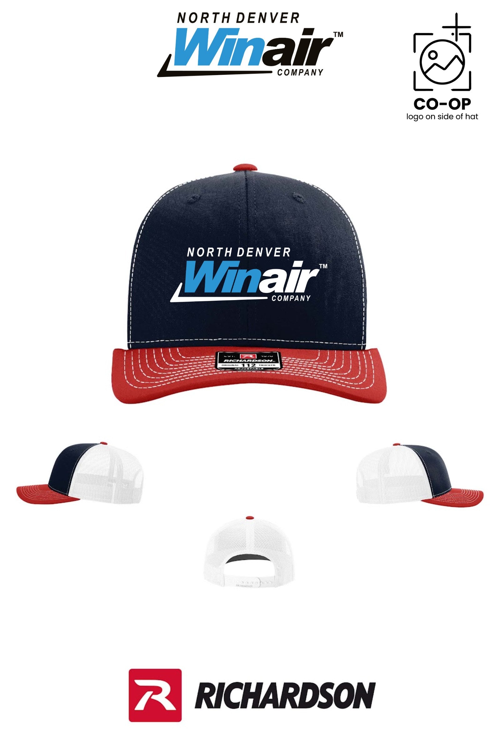 Richardson 112 Trucker Cap - North Denver Winair