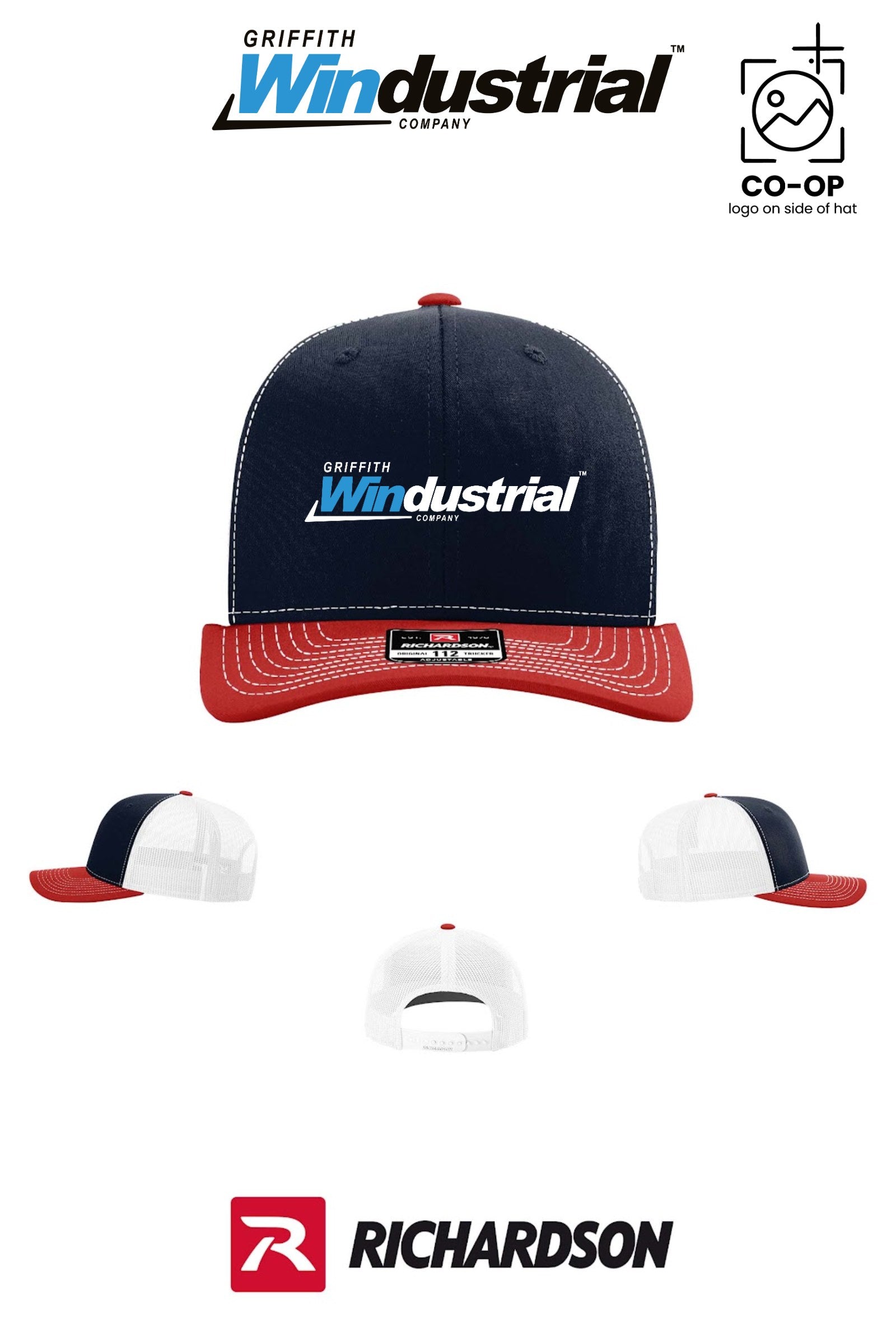 Richardson 112 Trucker Cap - Griffith Windustrial