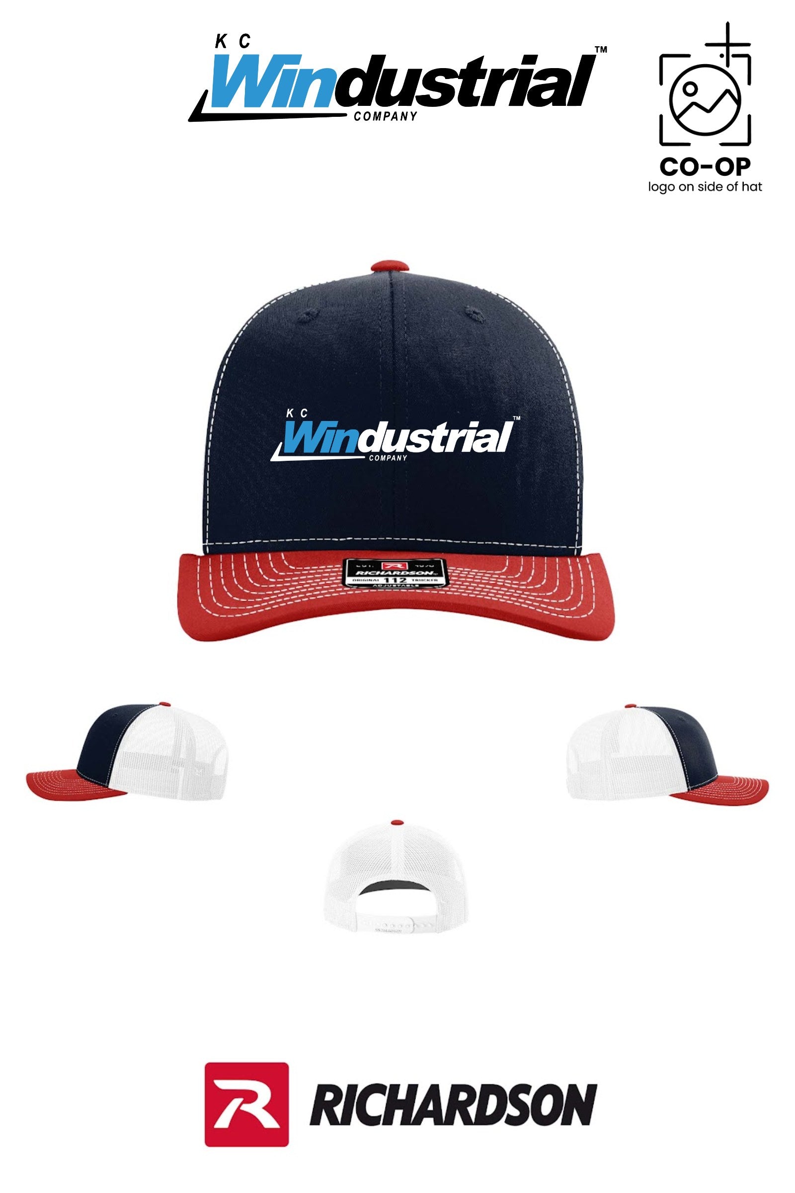 Richardson 112 Trucker Cap - KC Windustrial