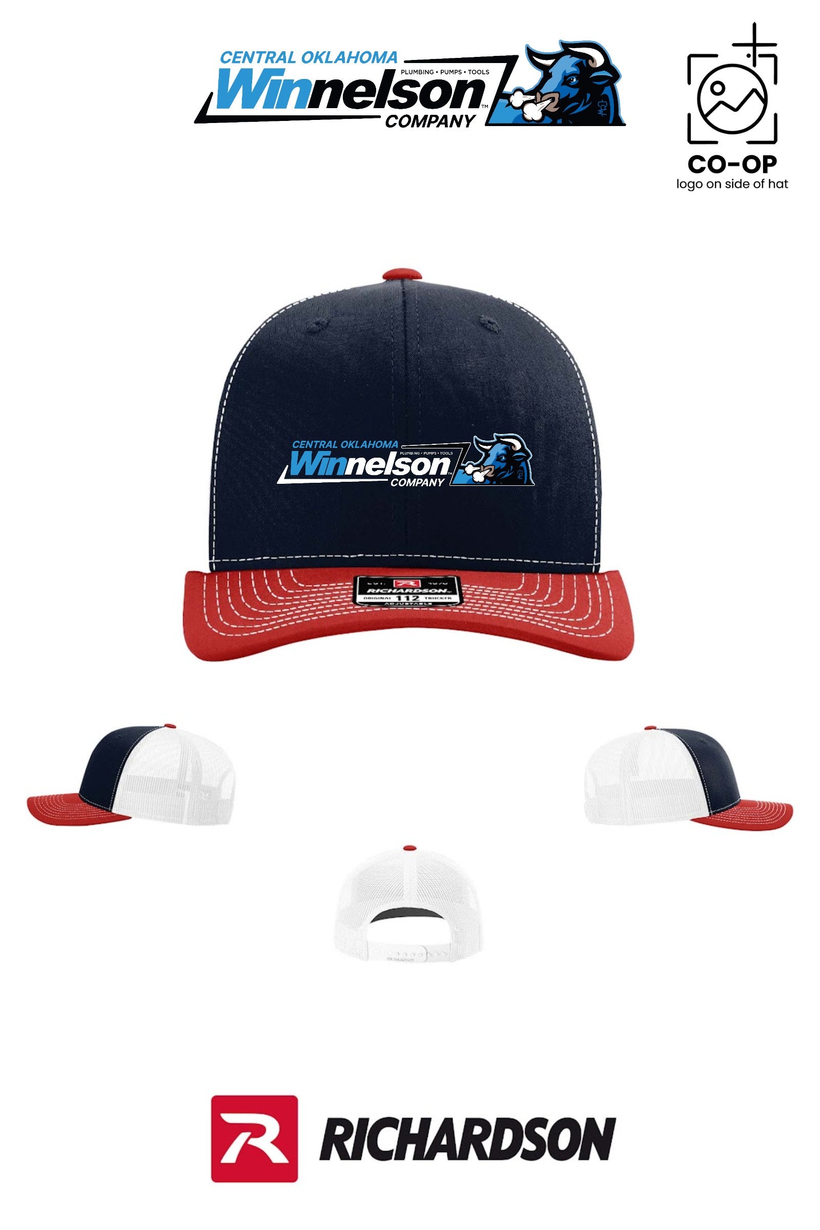 Richardson 112 Trucker Cap - Winnelson Central Oklahoma