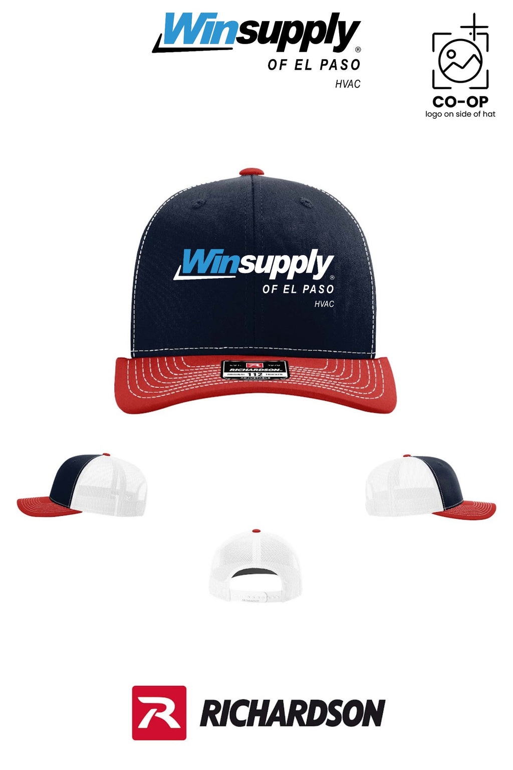Richardson 112 Trucker Cap - Winsupply of El Paso