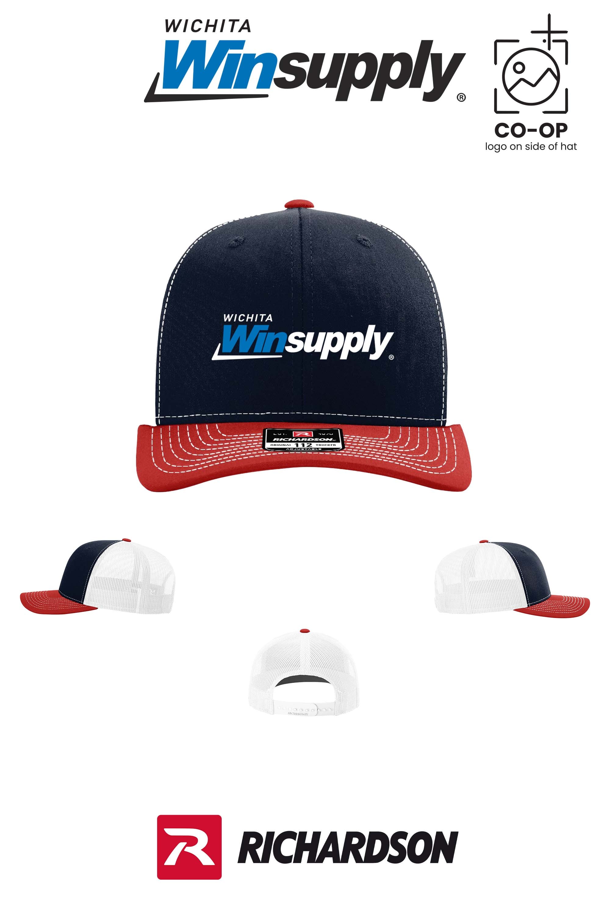 Richardson 112 Trucker Cap - Wichita Winsupply