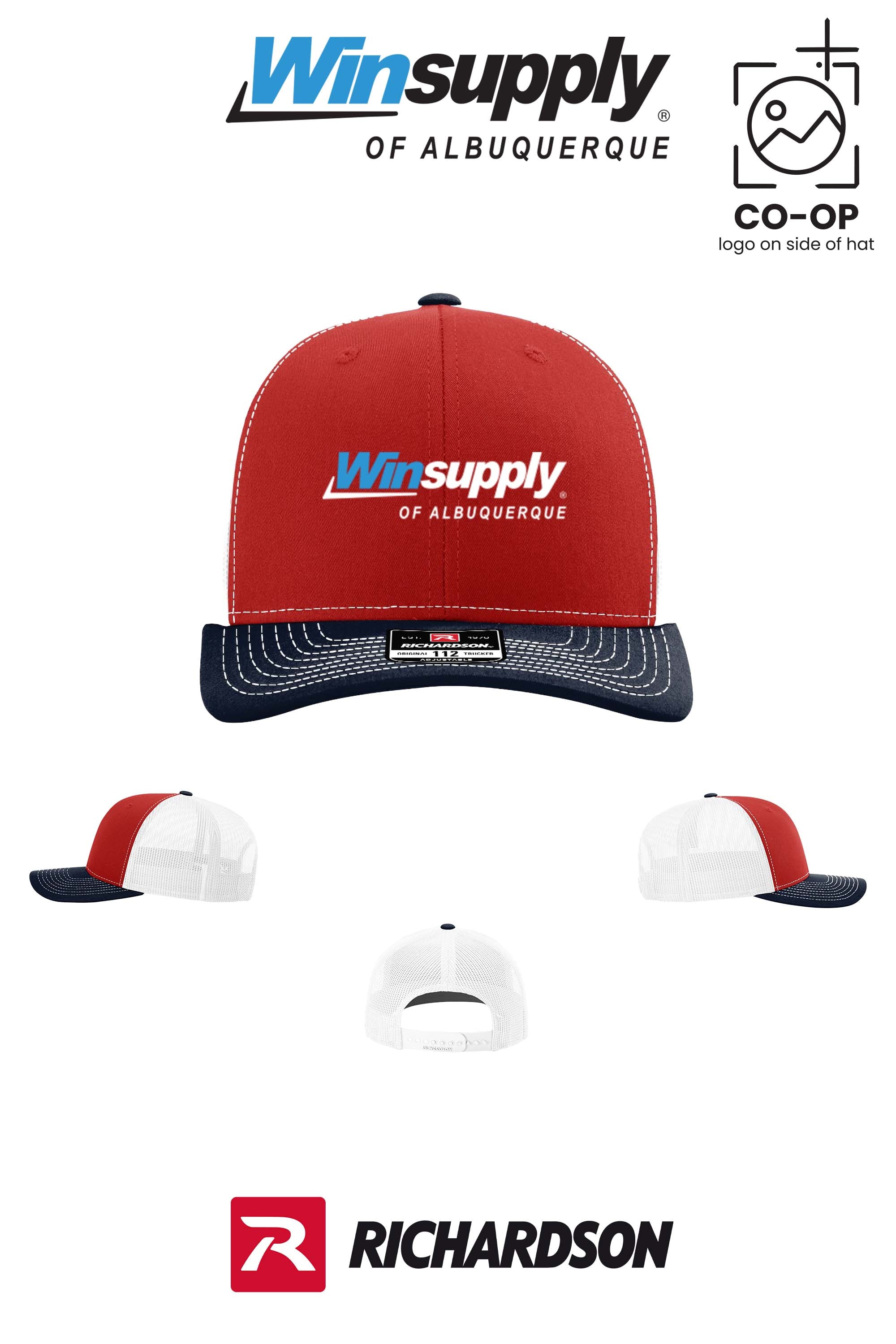 Richardson 112 Trucker Cap - Winsupply of Albuquerque
