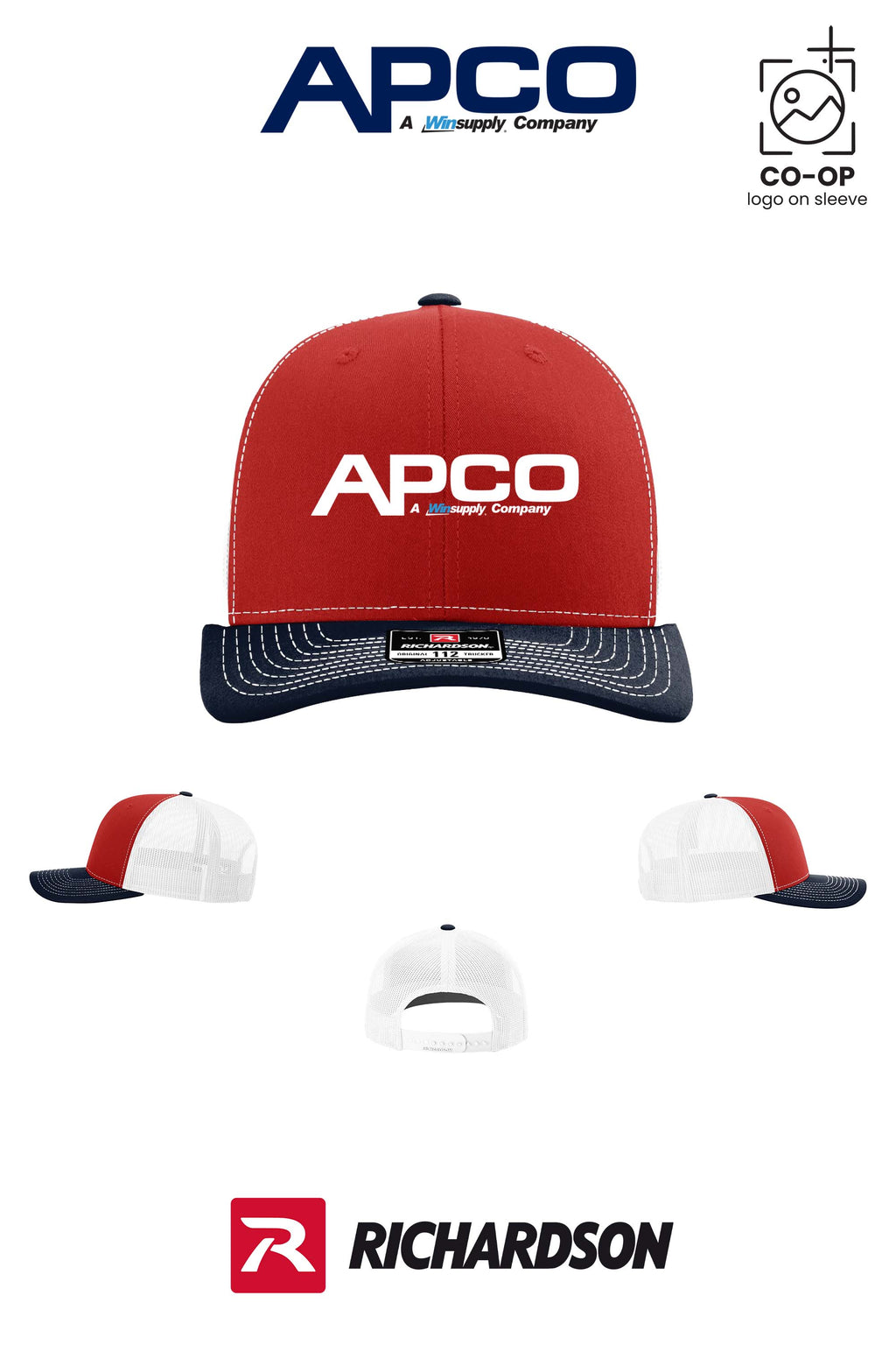 Richardson 112 Trucker Cap - APCO Supply - Indianapolis