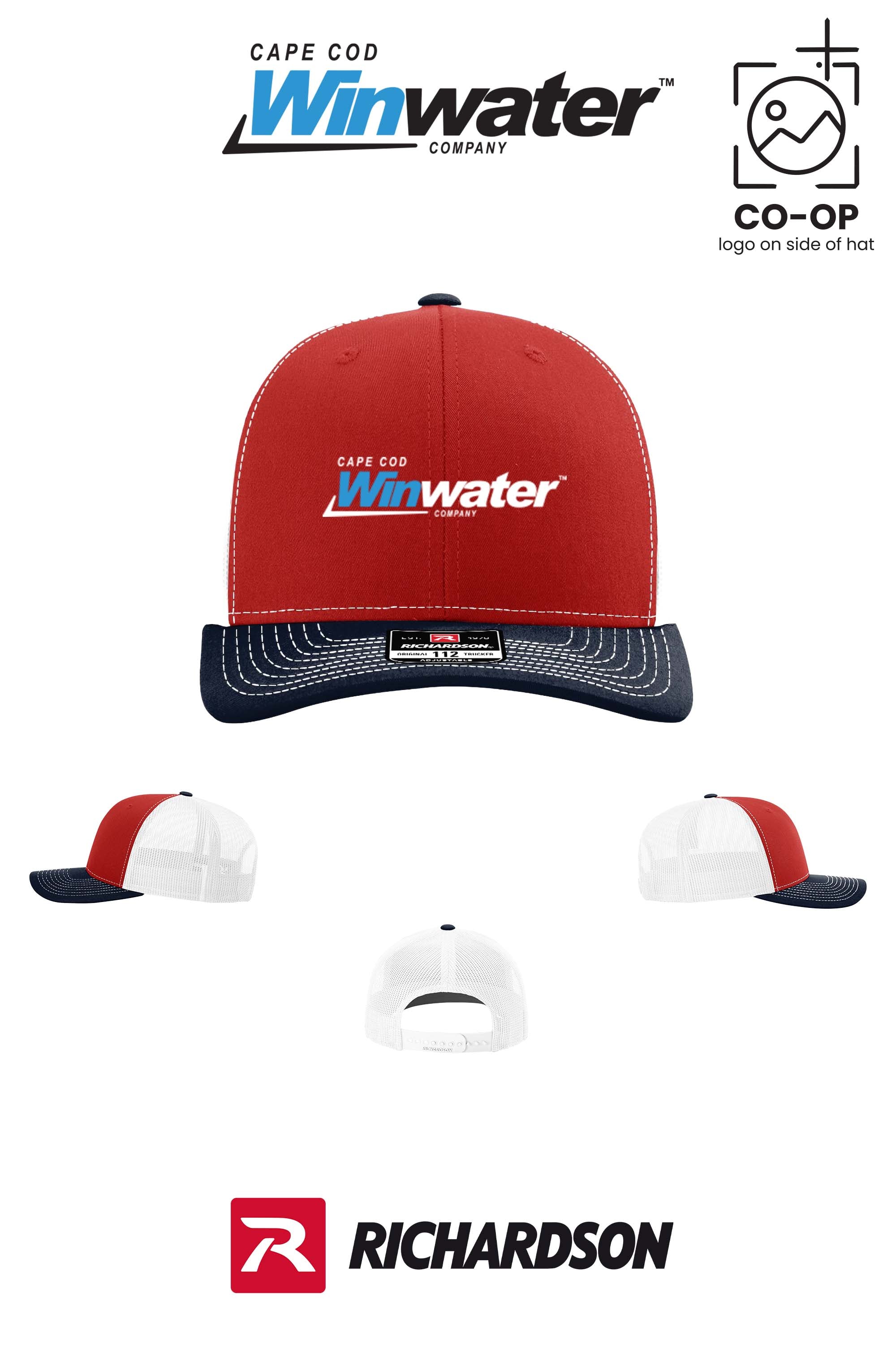 Richardson 112 Trucker Cap - Winwater Cape Cod
