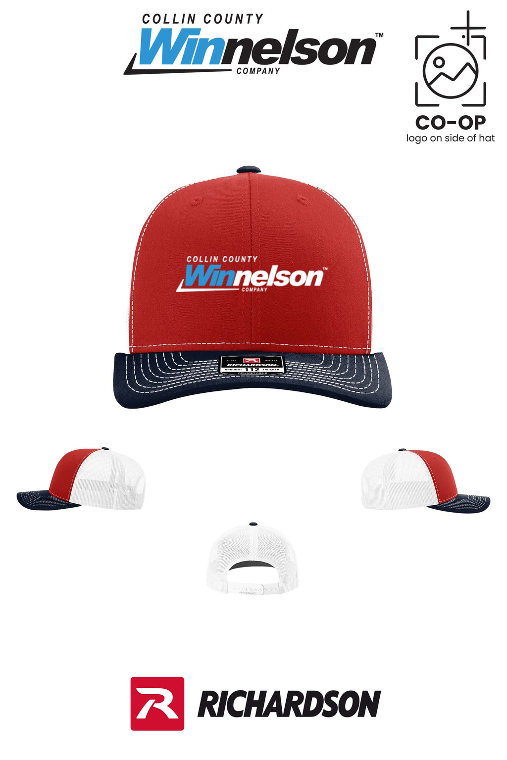 Richardson 112 Trucker Cap - Collin County Winnelson