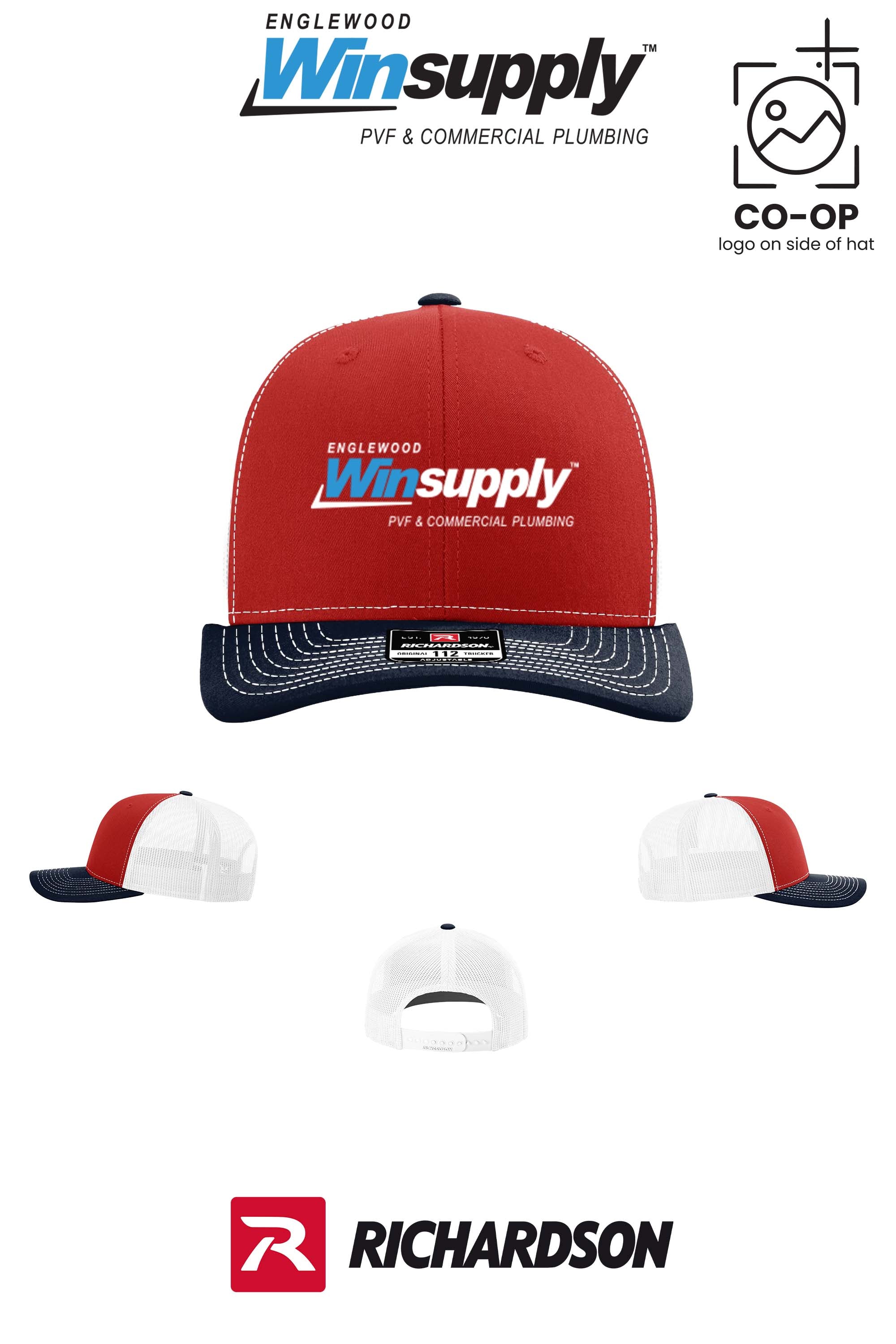 Richardson 112 Trucker Cap - Englewood Winsupply