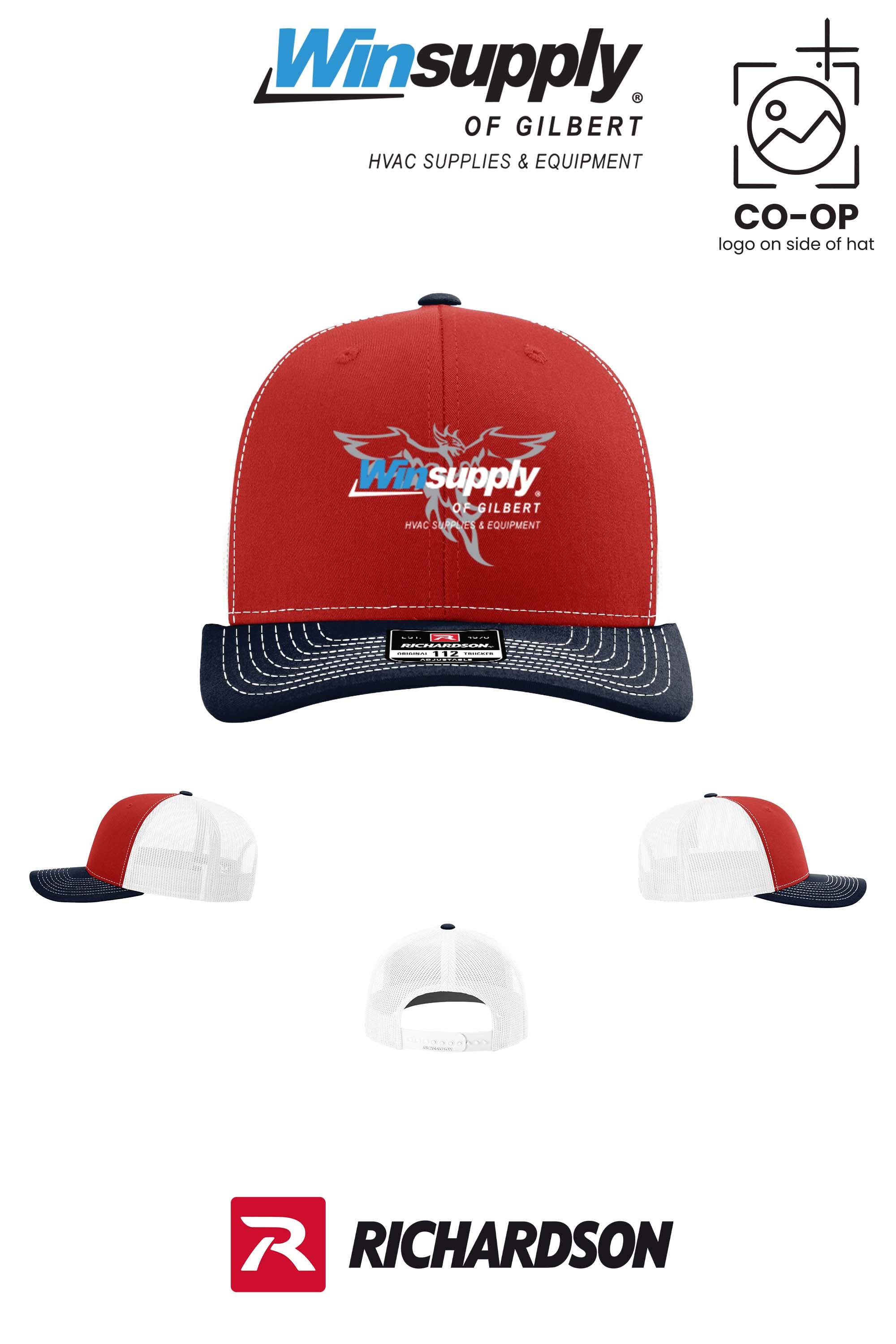 Richardson 112 Trucker Cap - Winsupply of Gilbert