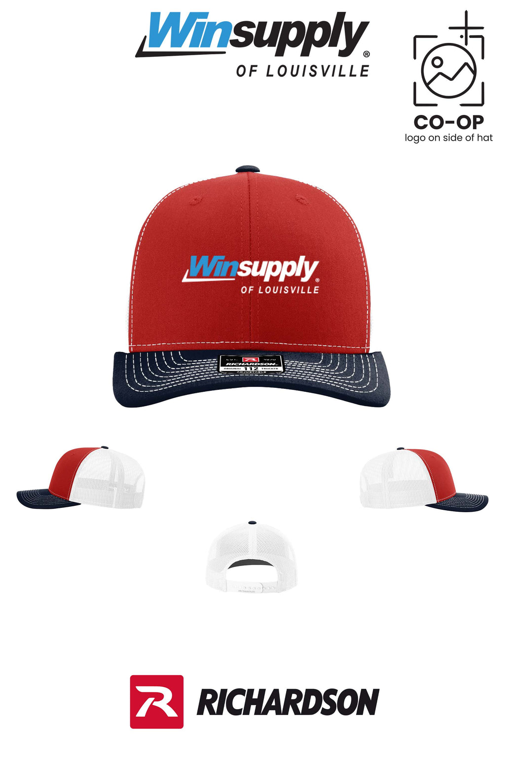 Richardson 112 Trucker Cap - Winsupply of Louisville KY